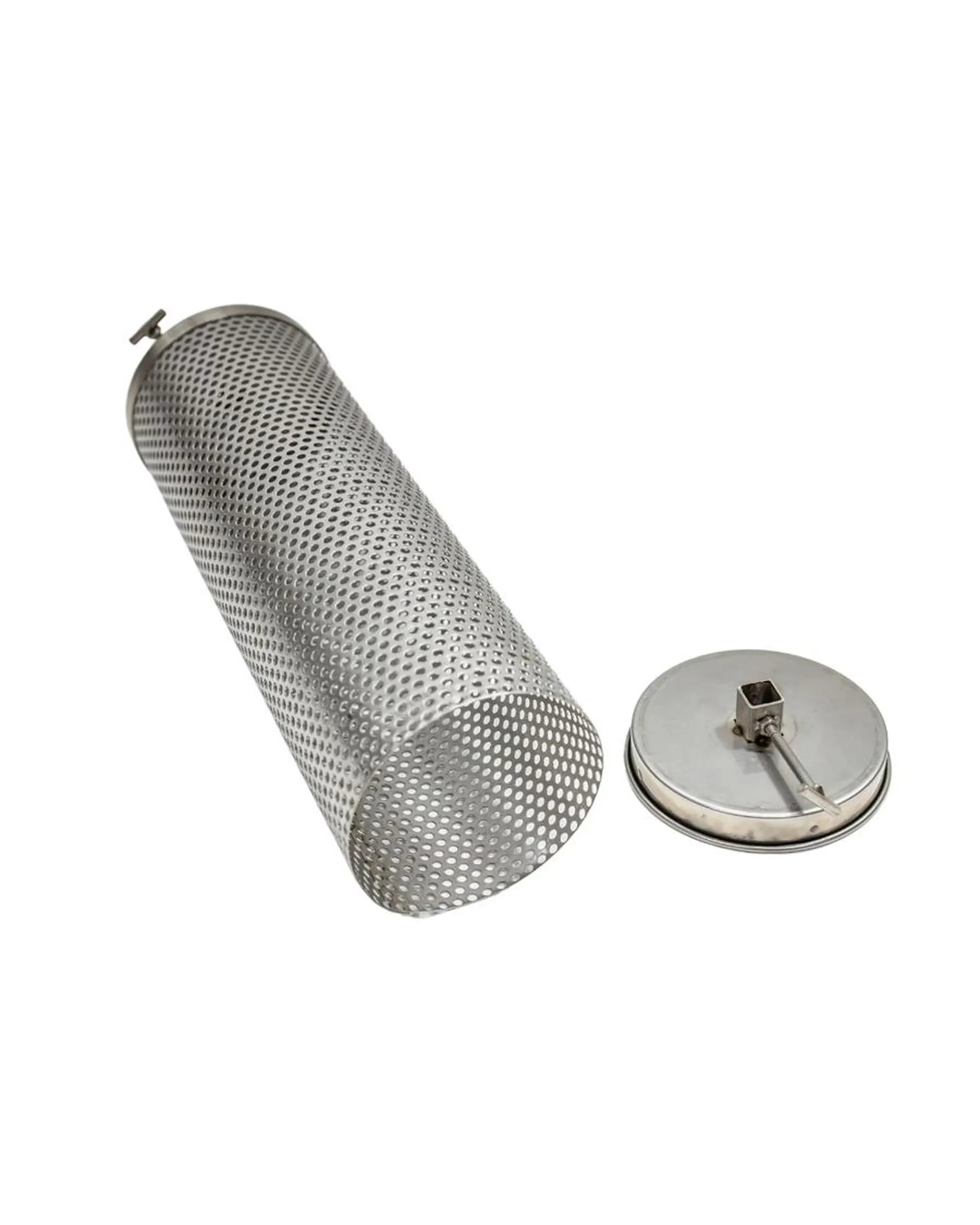 1 Flaming Coals Spit Rotisserie Tumbler Basket - Medium, 1 of 9