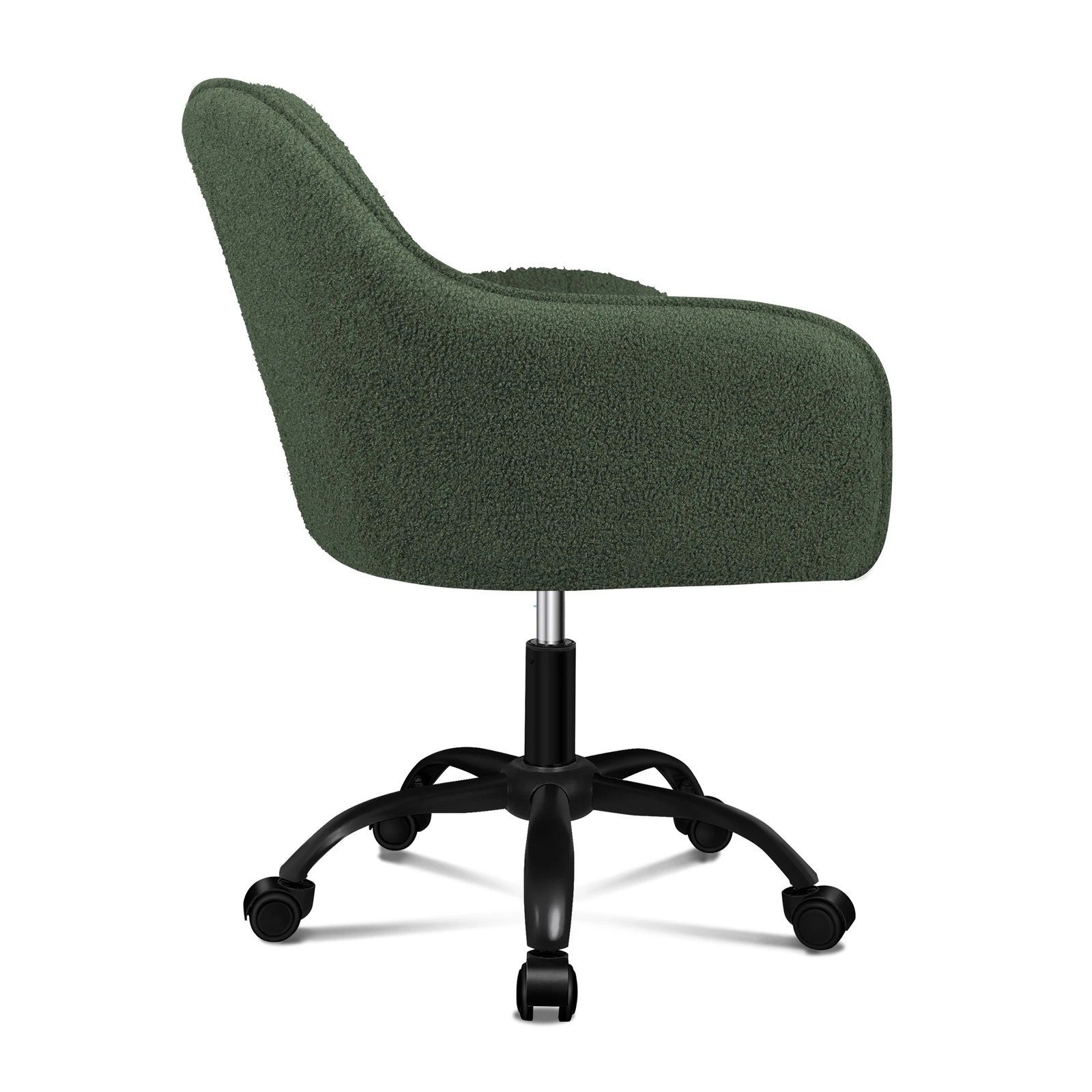 6 Alfordson Boucle Office Chair Computer Swivel Armchair Work Adult Kids - Green, 6 of 10