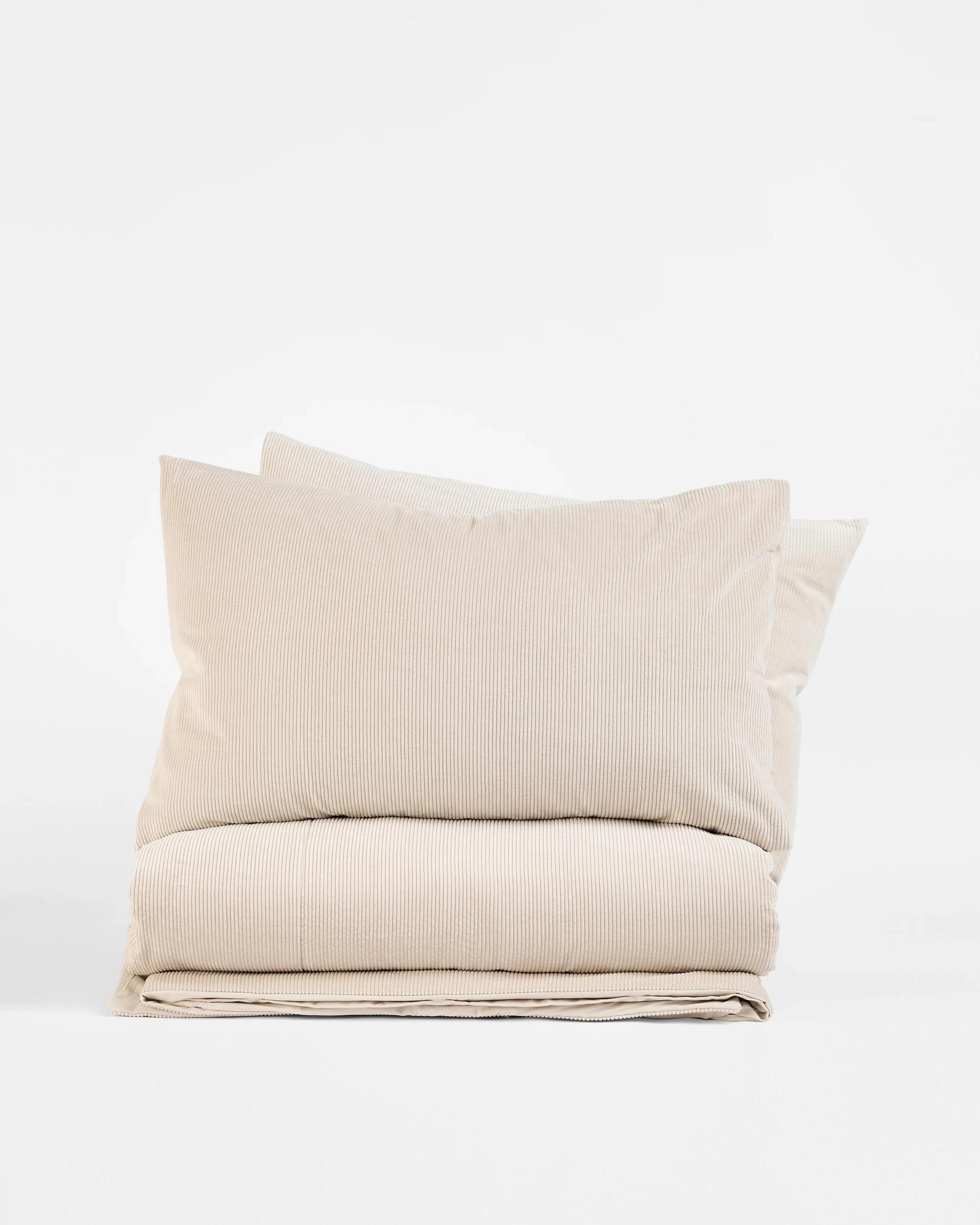 8 Target Zander Australian Cotton Corduroy Quilt Cover Set - King Bed - Natural, 8 of 8