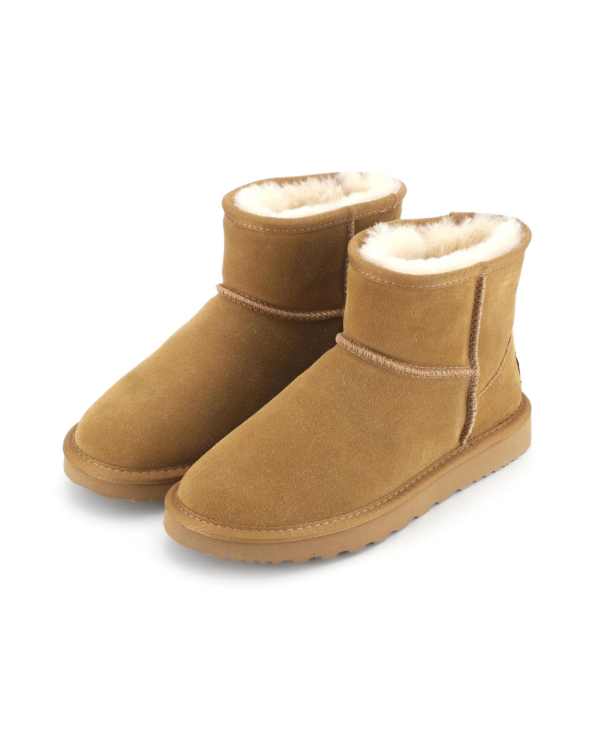 4 AUS WOOLI Signature Short Sheepskin Ankle UGG Boots CAMEL, 4 of 6