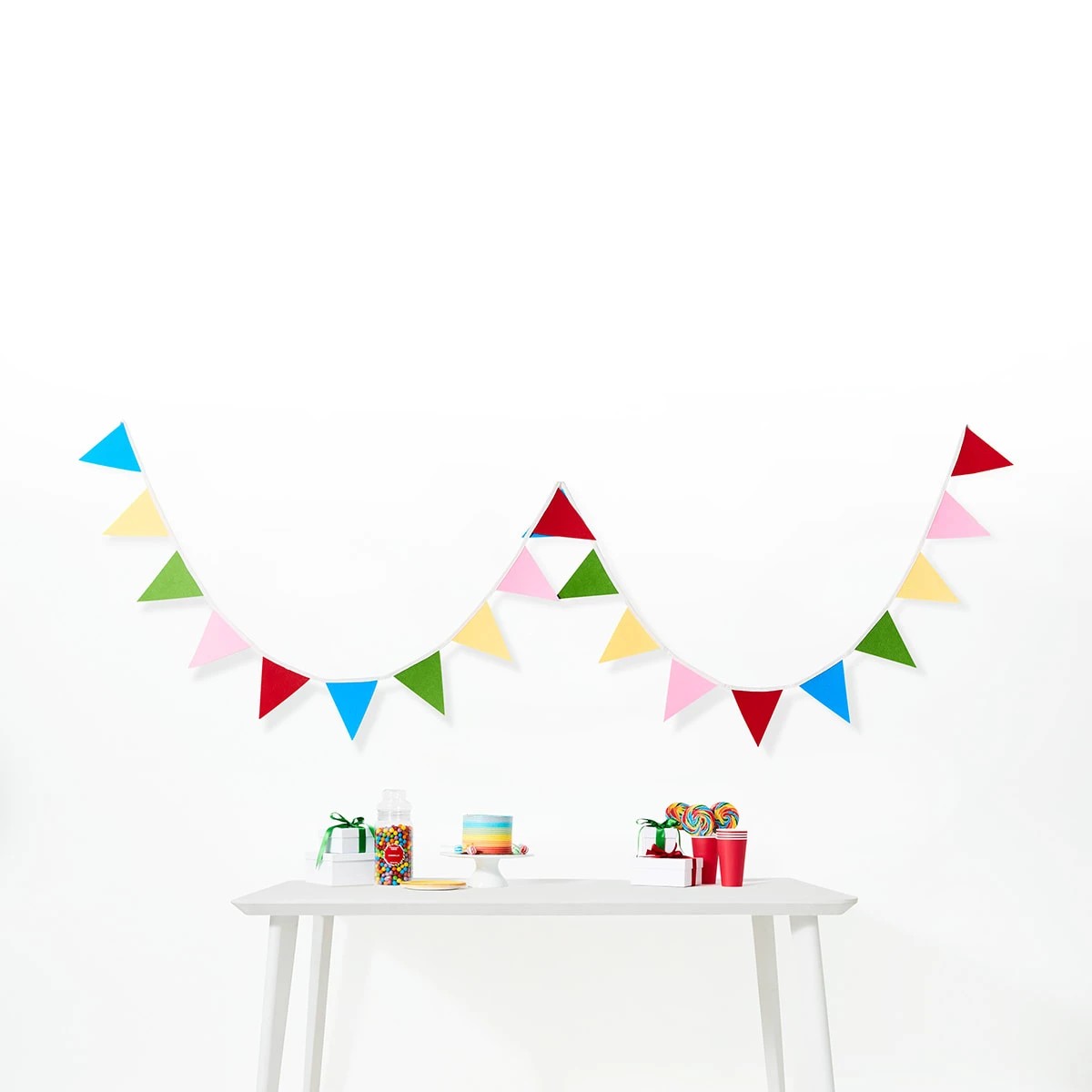 1 3m Bright Felt Garland, 1 of 5