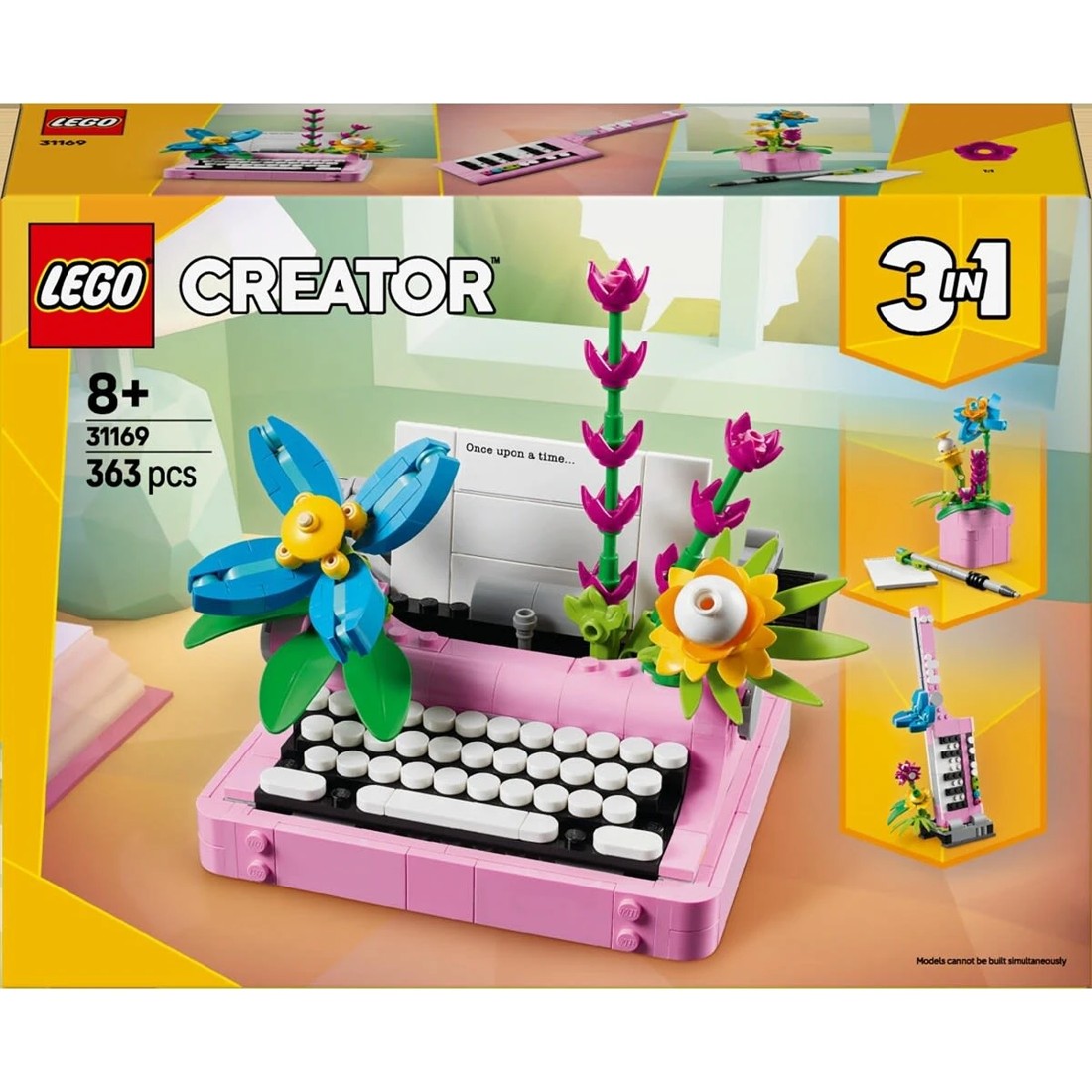 1 LEGO Creator Typewriter with Flowers 31169, 1 of 9