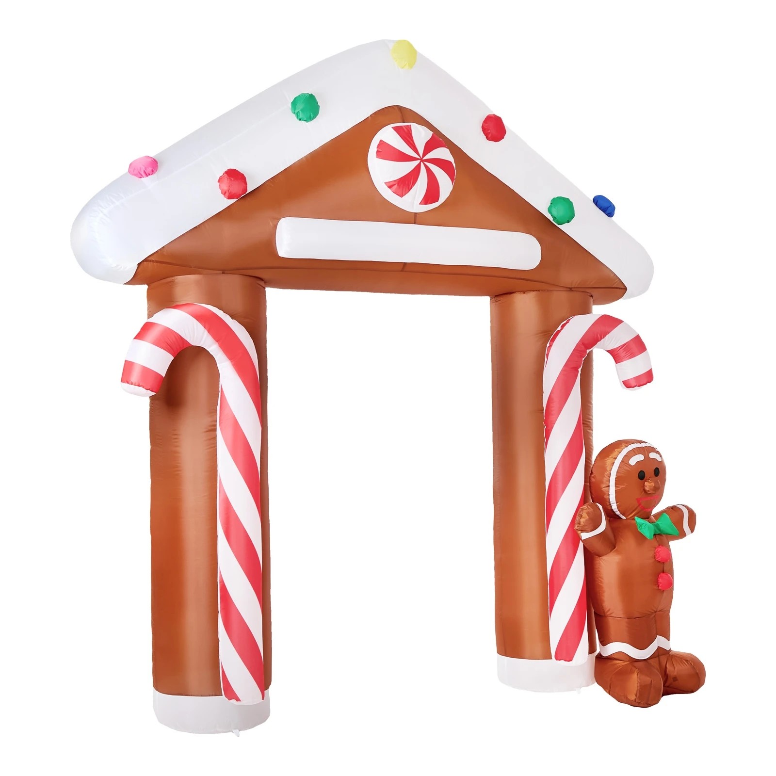 7 Tinseltown 2.8M Christmas Inflatable Archway LED Lights Party Xmas Decoration - Multi, 7 of 8