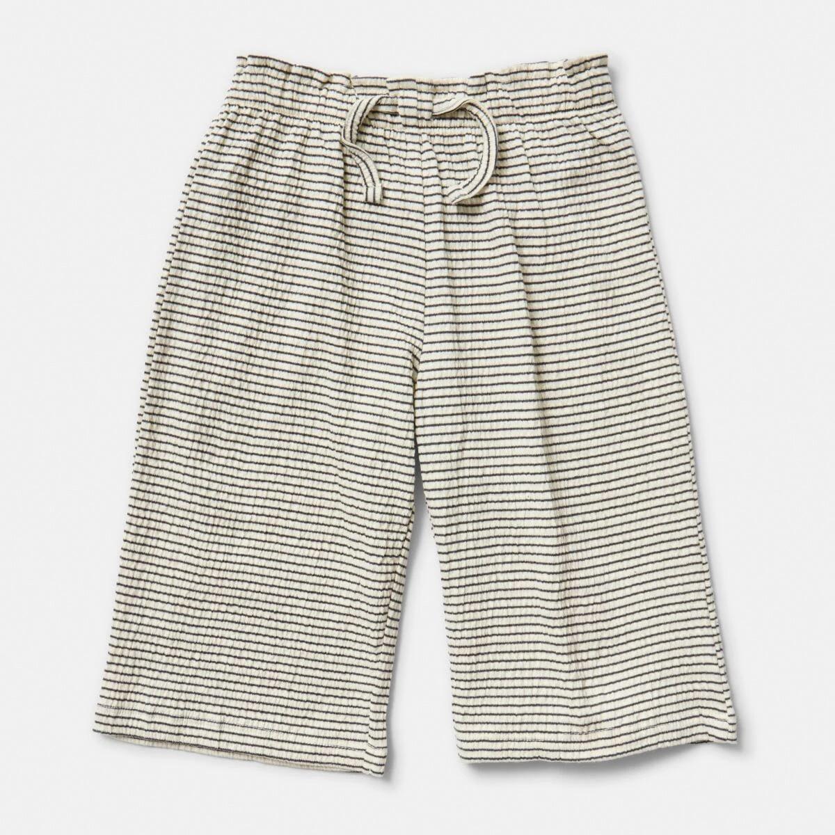 1 Crinkle Pants CREAM STRIPES, 1 of 3