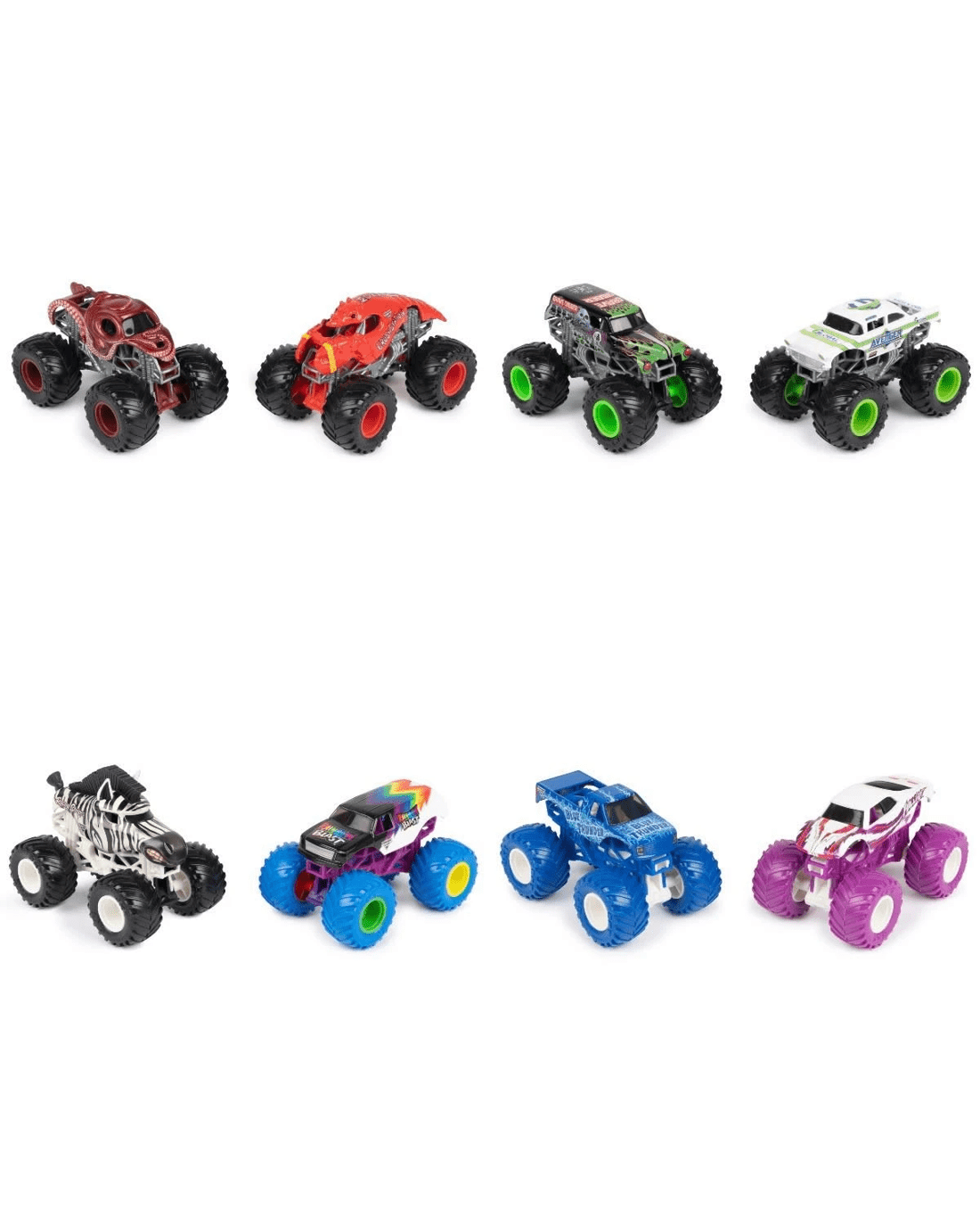 2 2 Pack Monster Jam 1:64 Die Cast Trucks - Assorted, 2 of 4