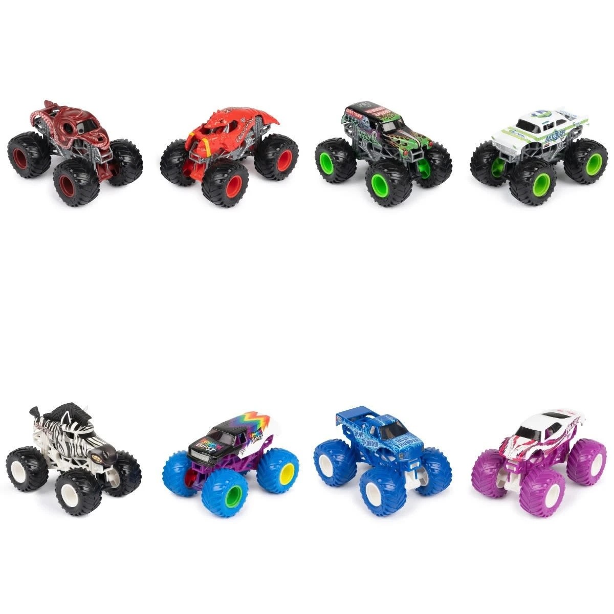 2 2 Pack Monster Jam 1:64 Die Cast Trucks - Assorted, 2 of 4