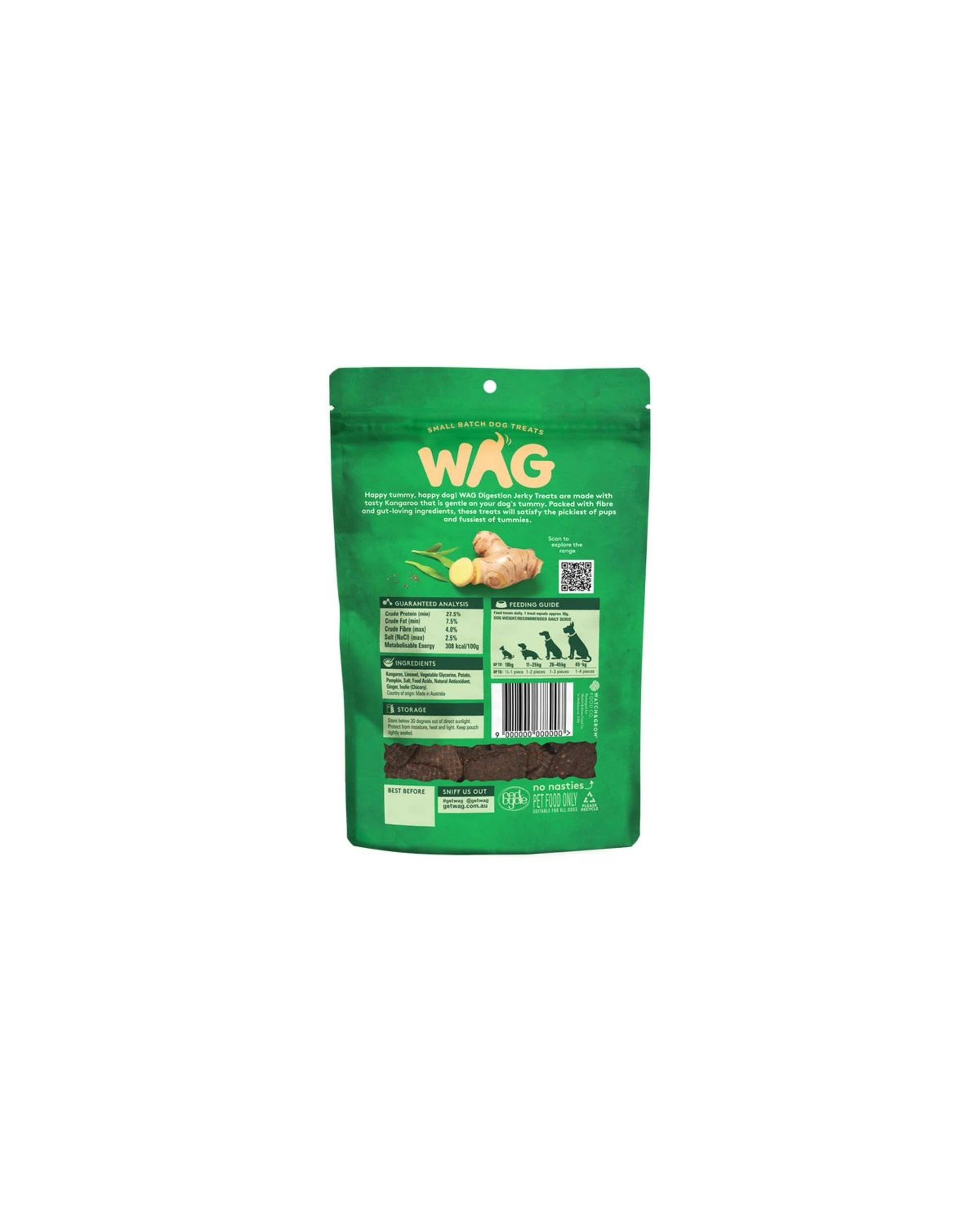 2 Wag Kangaroo Jerky Digestion 10pc, 2 of 2