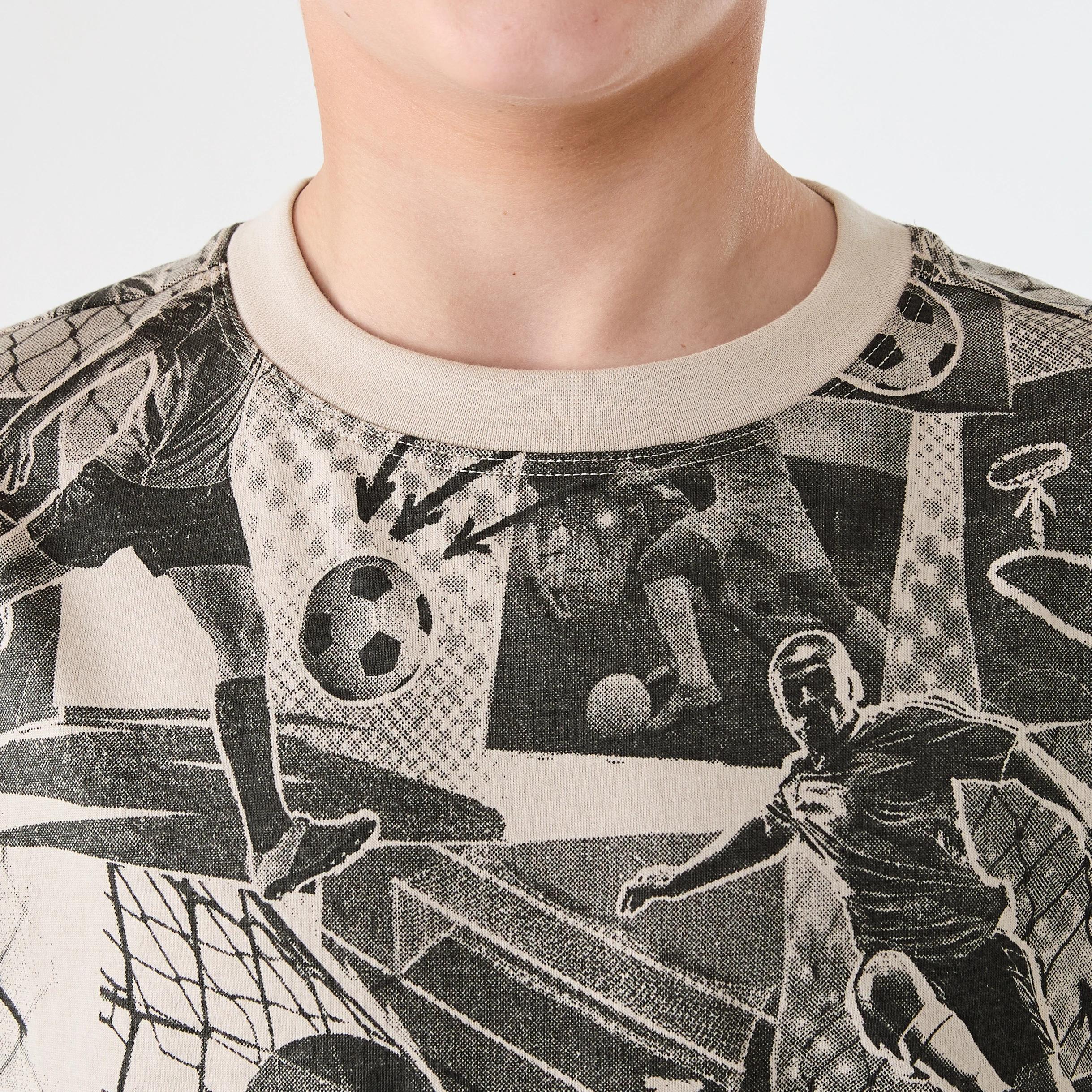 4 Short Sleeve Oversized All Over Print T-shirt Bge Sport, 4 of 7