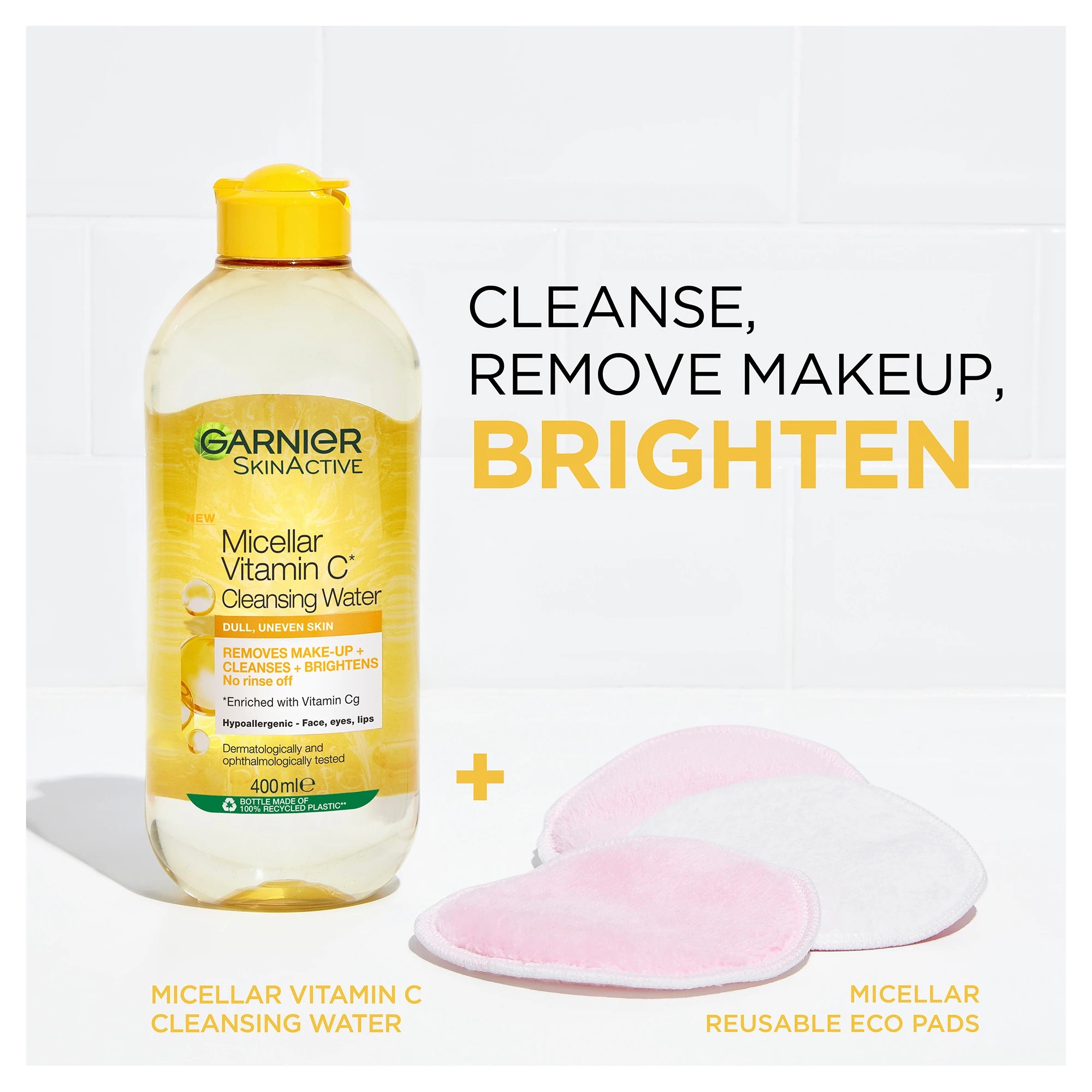 4 Garnier SkinActive Micellar Vitamin C Cleansing Water, 4 of 8