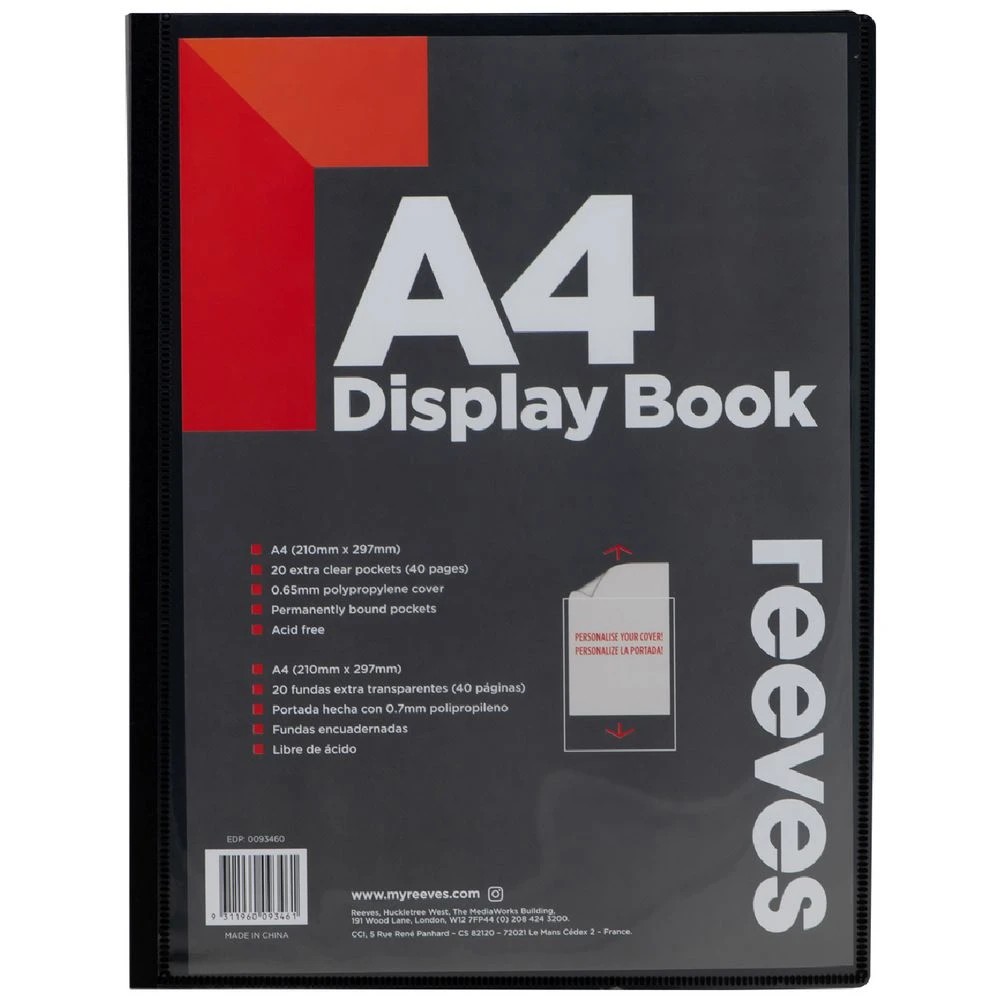 1 Reeves Display Book A4, 1 of 1