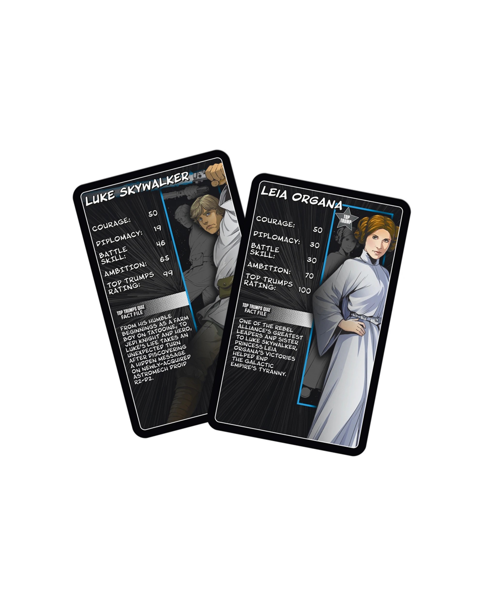 5 TOP TRUMPS Specials Star Wars Manga Tabletop Themed Card Game - Black, 5 of 6