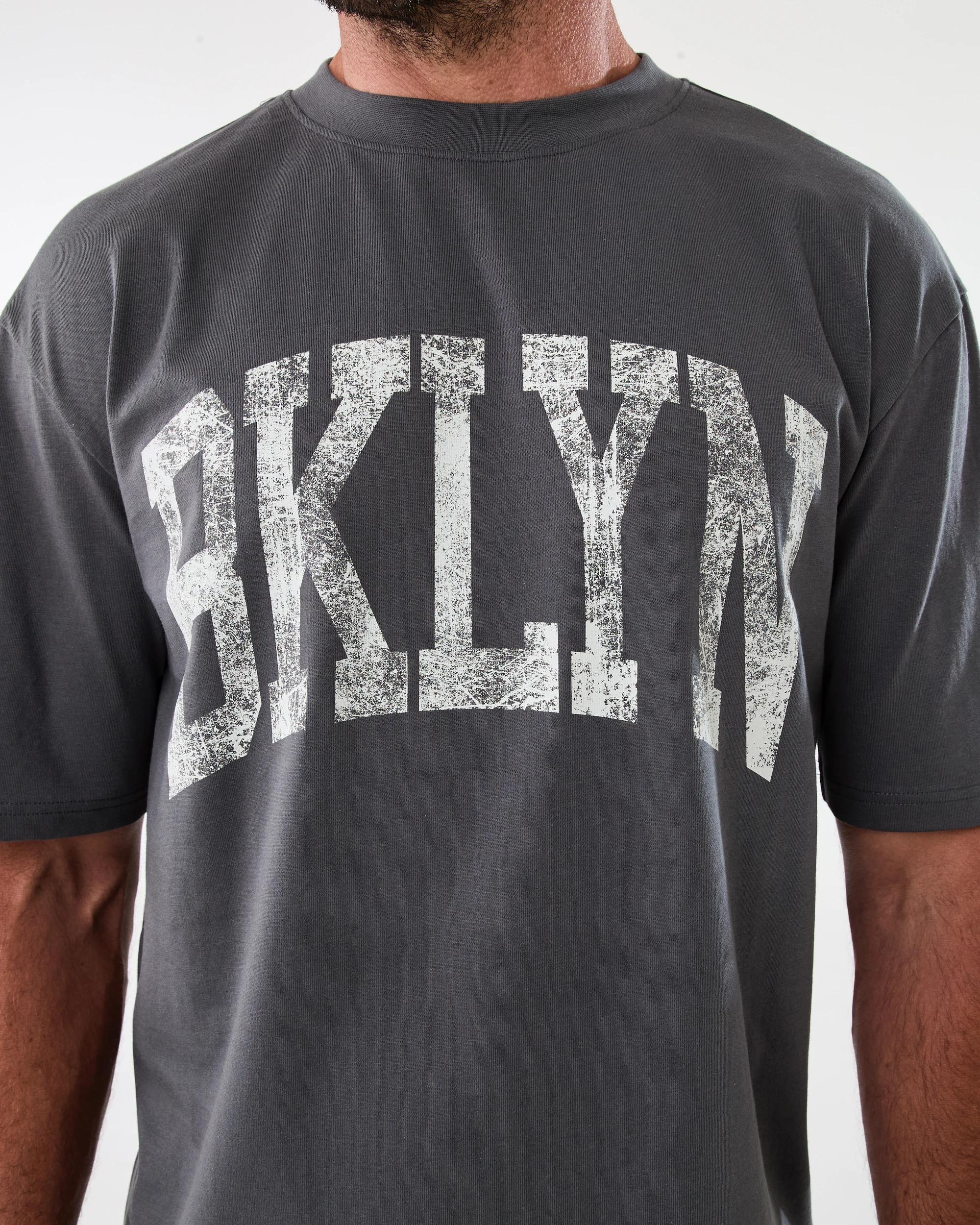 6 Oversized Printed T-shirt Gry Bky, 6 of 6