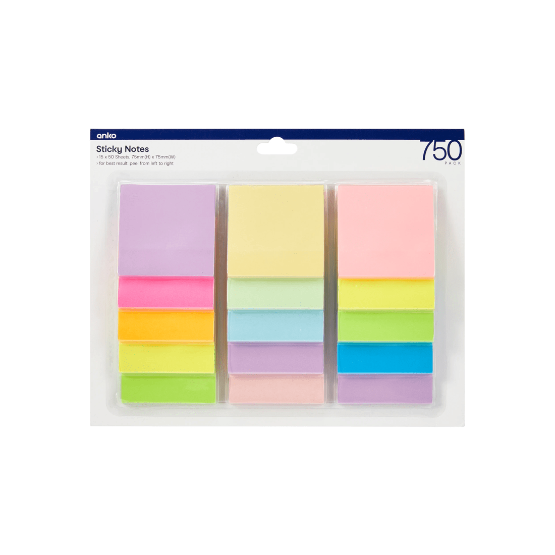 1 750 Pack Sticky Notes, 1 of 6