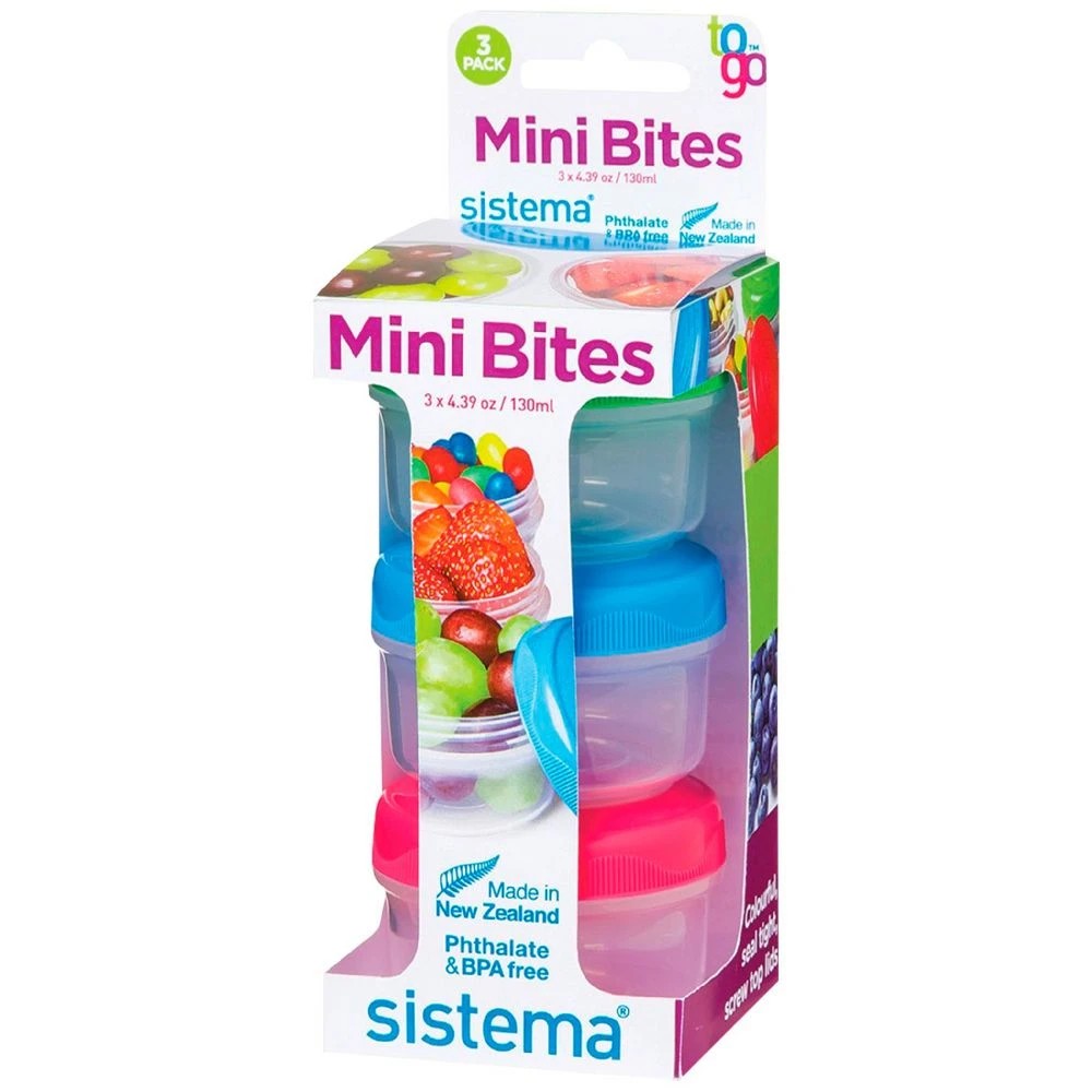 1 Sistema To Go Mini Bites Set 3 Pack, 1 of 1