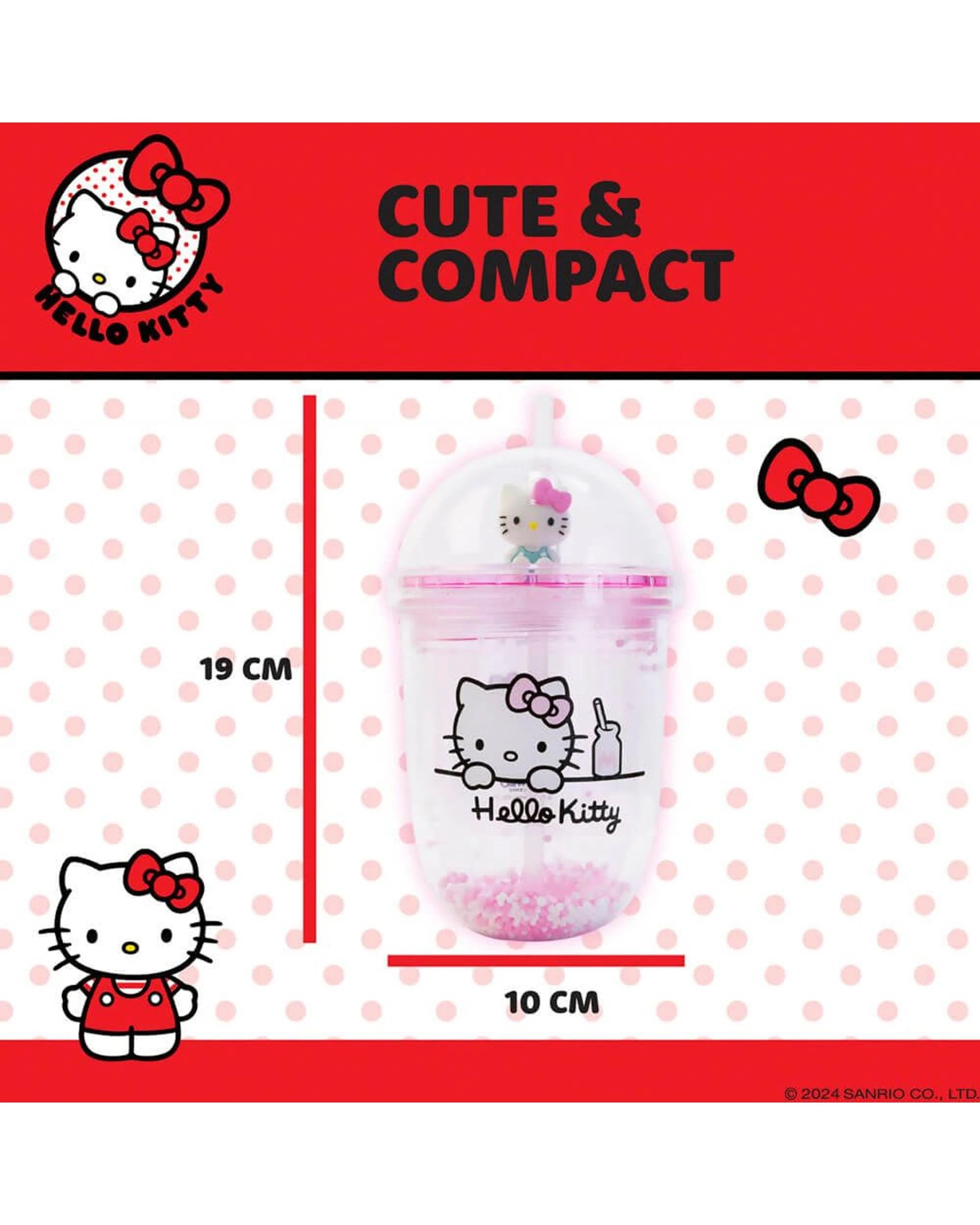 10 Hello Kitty and Friends Hello Kitty Boba Cup - Pink, 10 of 10