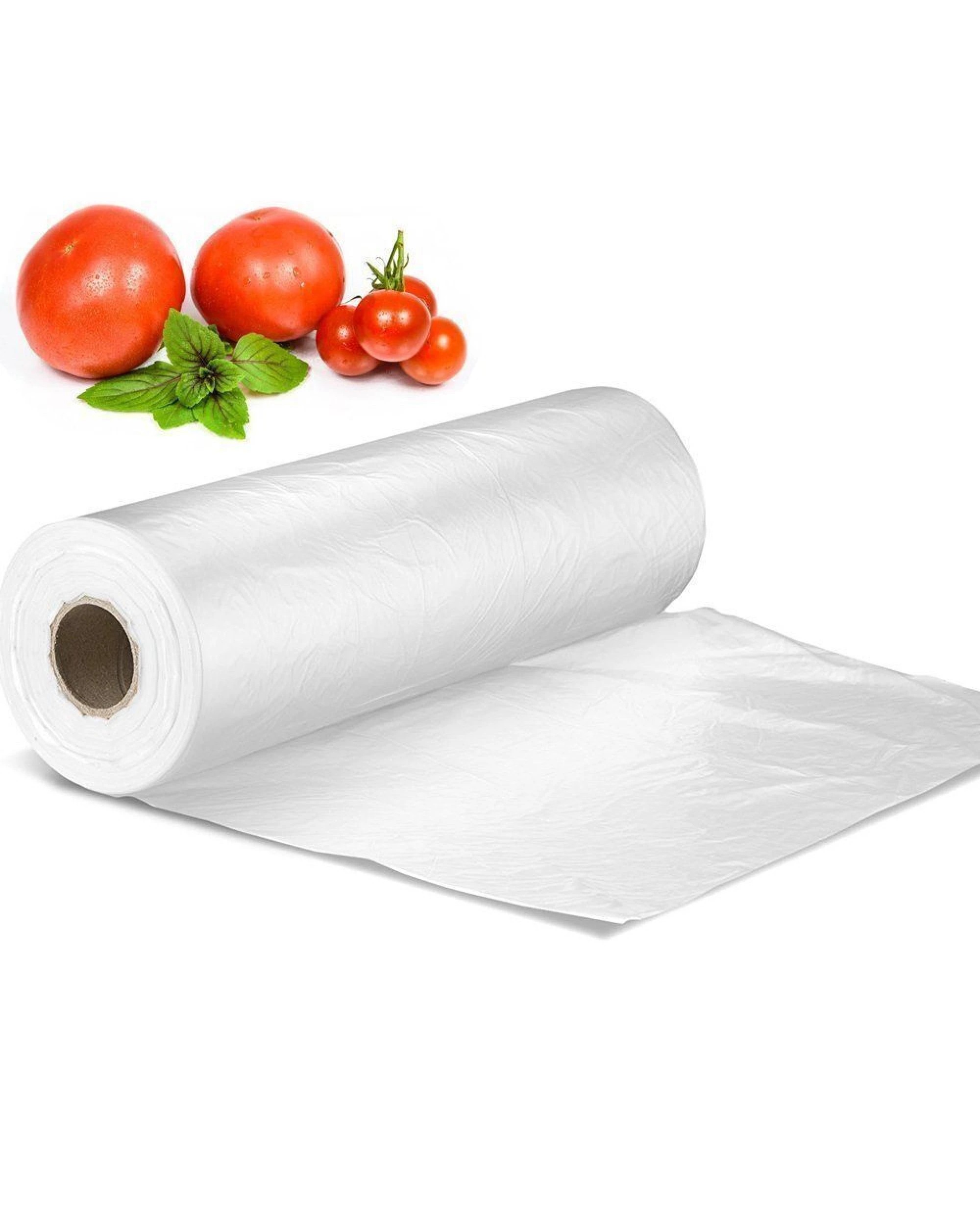 1 BR Home 4 Produce Rolls Bags Heavy Duty Food Grade Freezer Supermarket Bag, 1 of 6