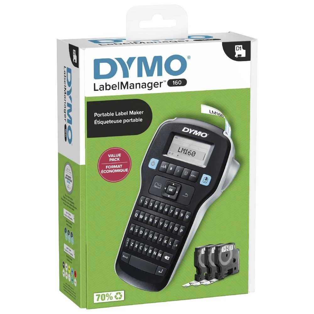 2 DYMO LabelManager 160 Handheld Labeller Value Pack, 2 of 2