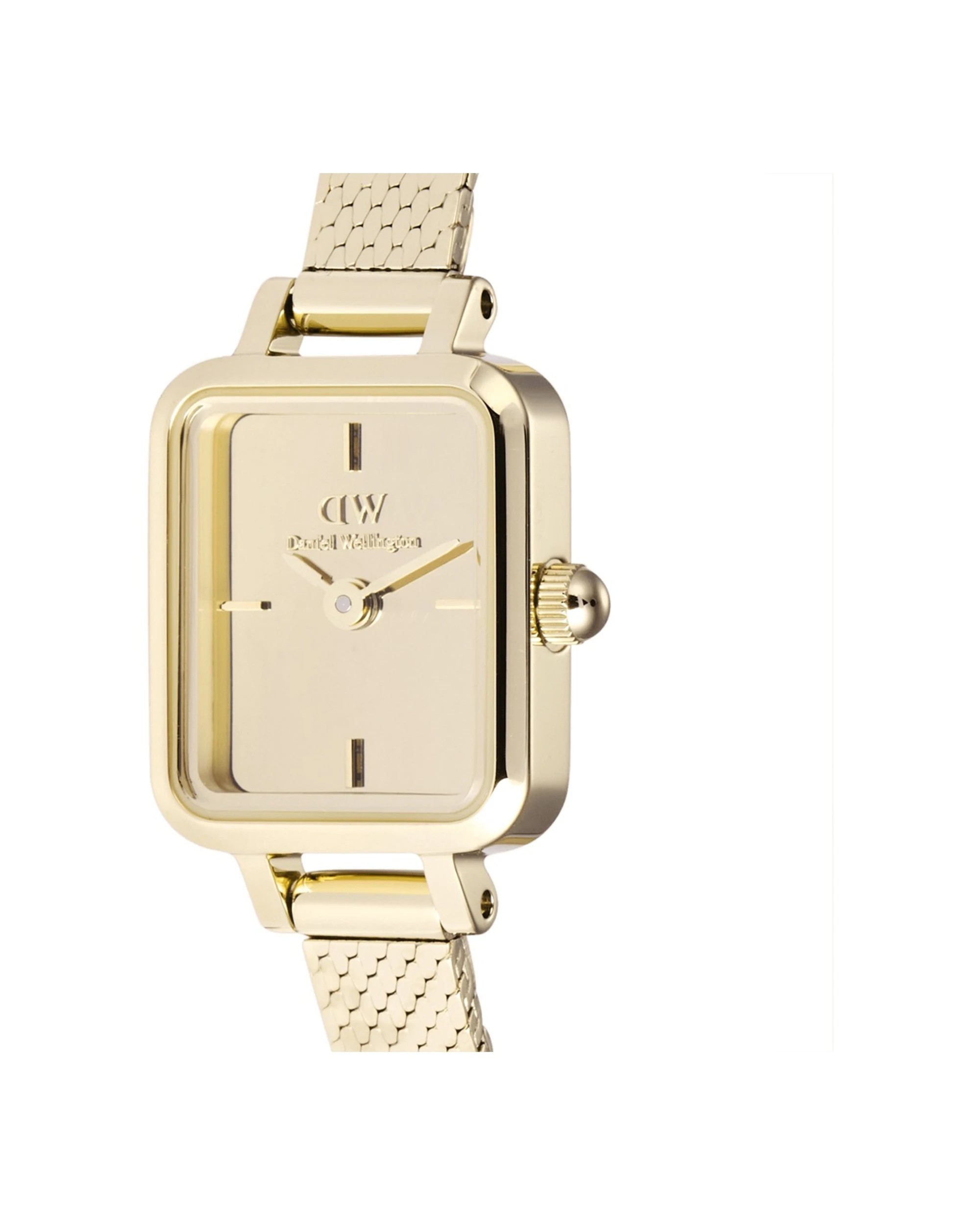 4 Daniel Wellington Quadro Mini Reflection Gold Stainless Steel Watch 15.4x18.2mm, 4 of 5