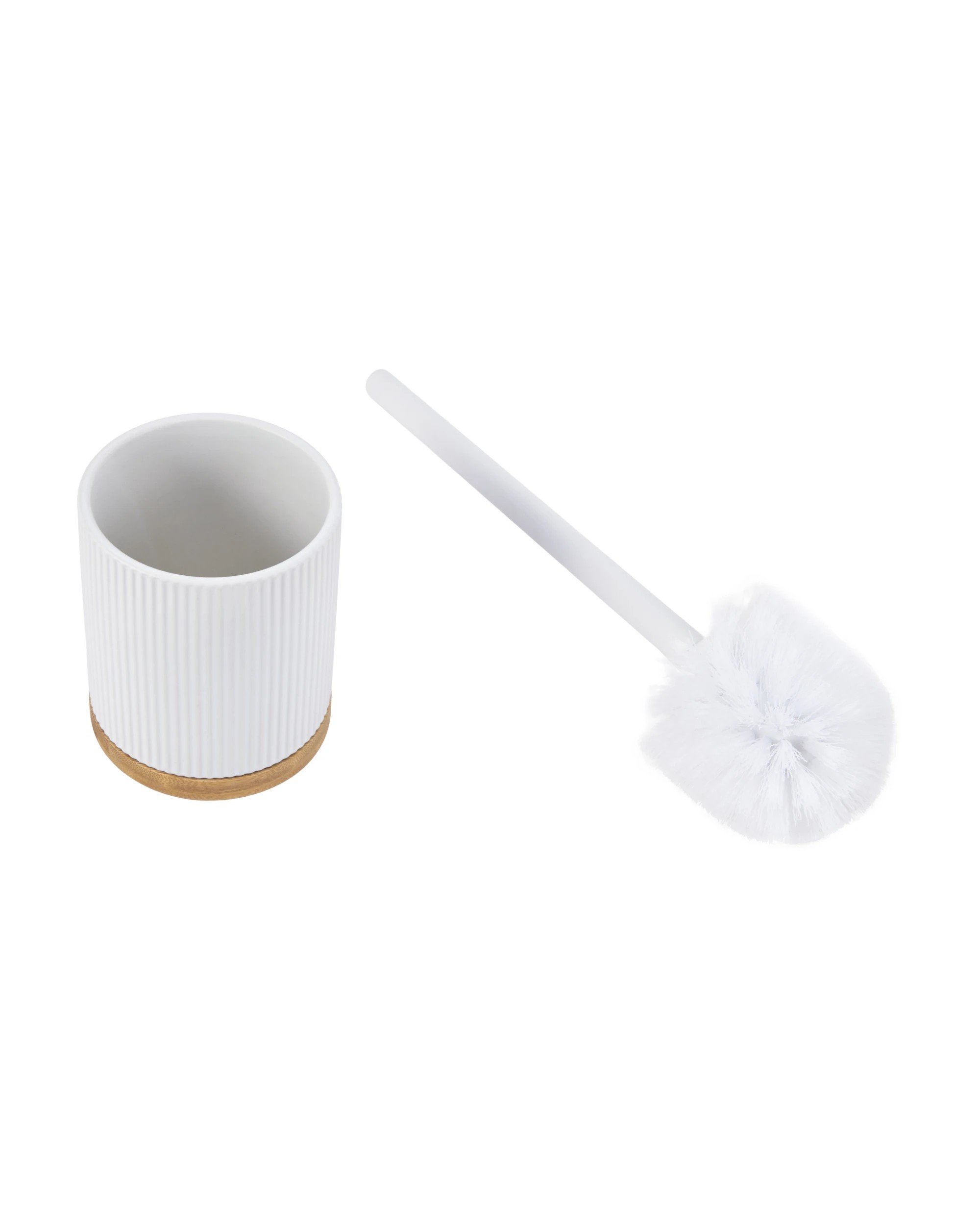 3 Bamboo and Linear Toilet Brush, 3 of 7