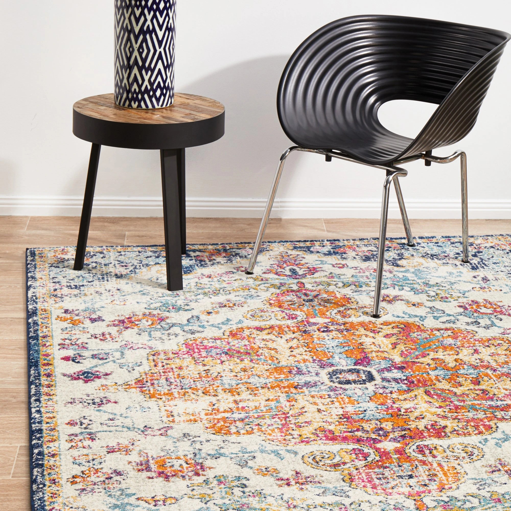 2 Common Ground Rugs Encore 254 290x200cm - Large Floor Rug - White, 2 of 9