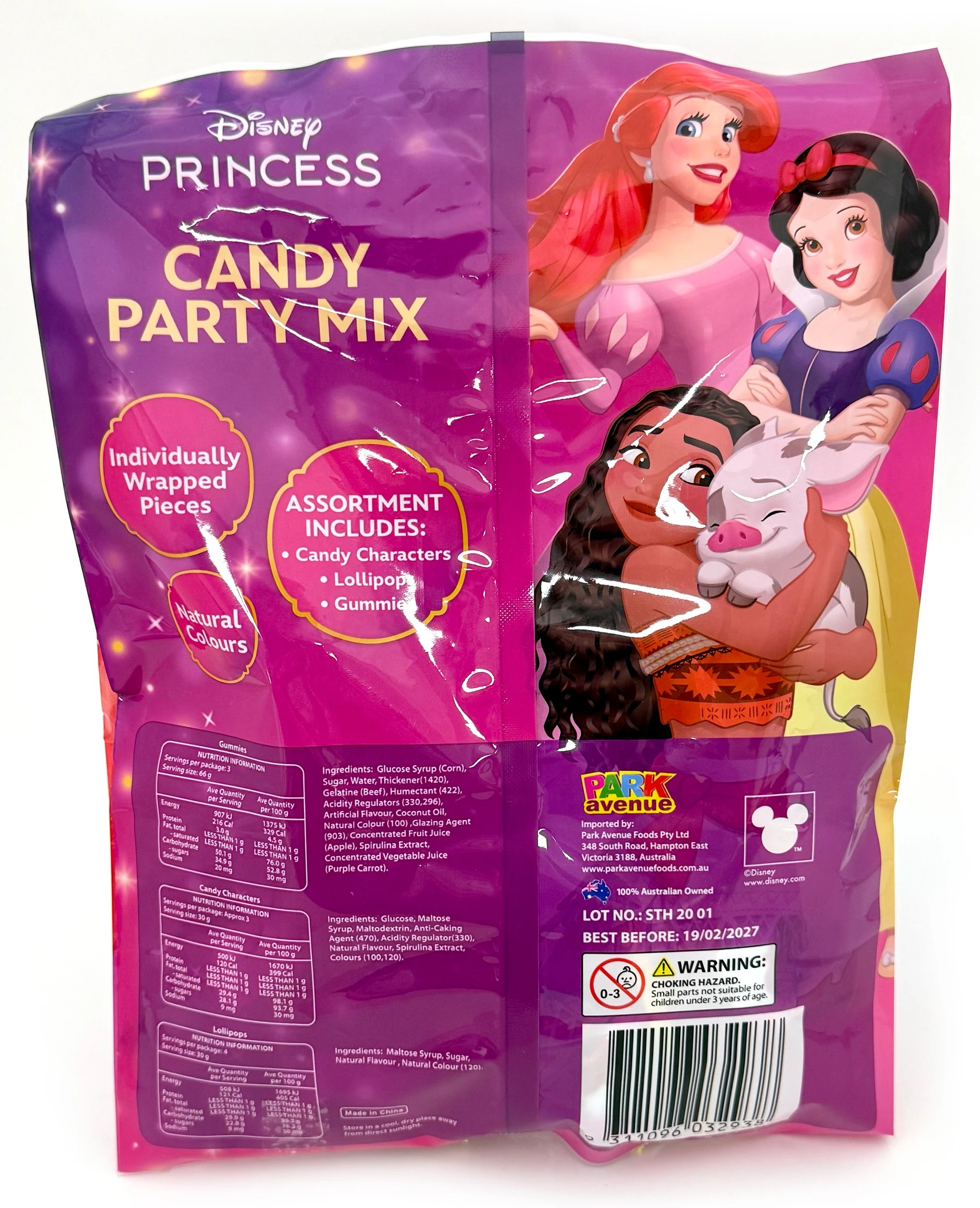 3 Park Avenue Disney Princess Candy Party Mix 403g - Assorted, 3 of 3