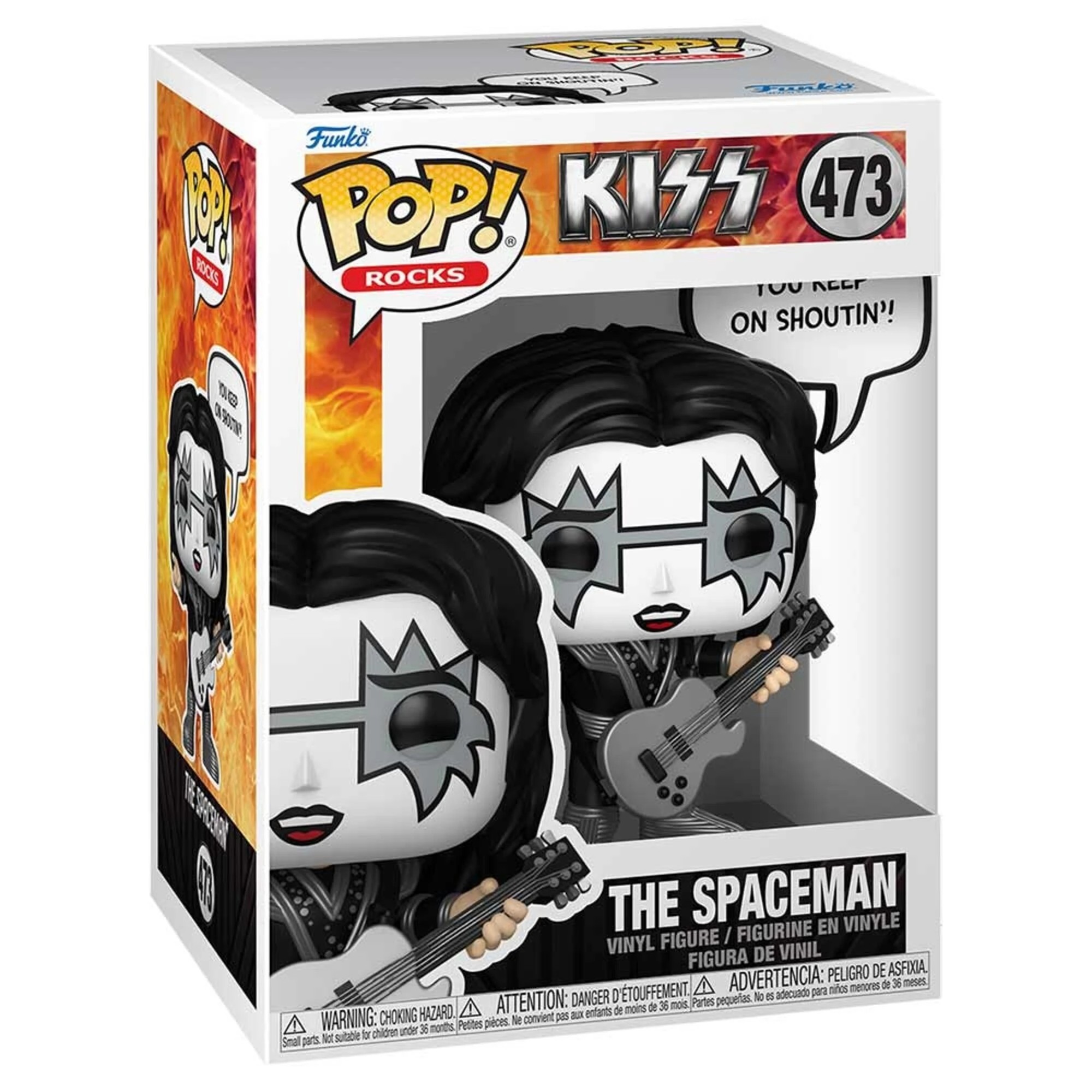 2 KISS - The Spaceman (Rock & Roll All Nite) Pop! Sayings, 2 of 2