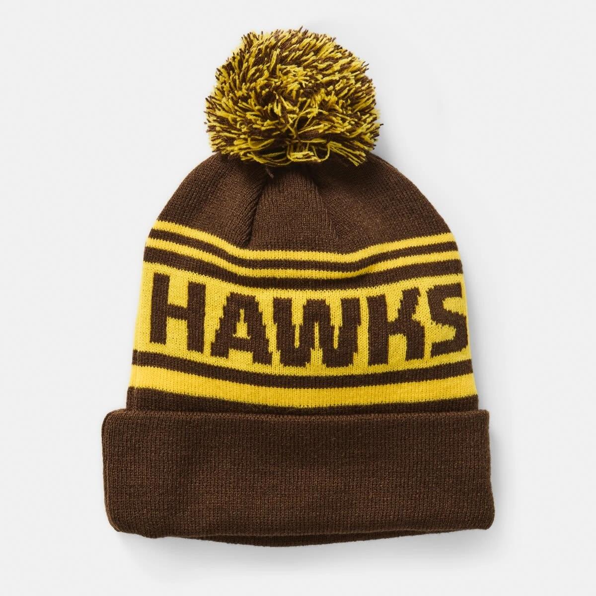 2 Official AFL Adult Beanie Hawthorn, 2 of 6