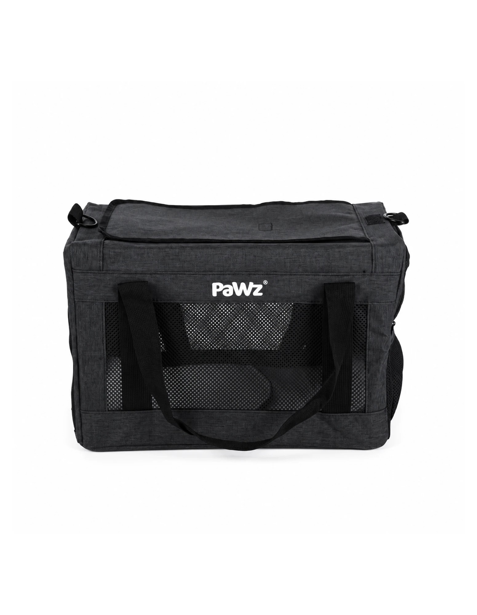 3 Pawz Cat Carrier Airline Under-Seat Pet Carrier 5mm Frame Black Oxford, 3 of 8