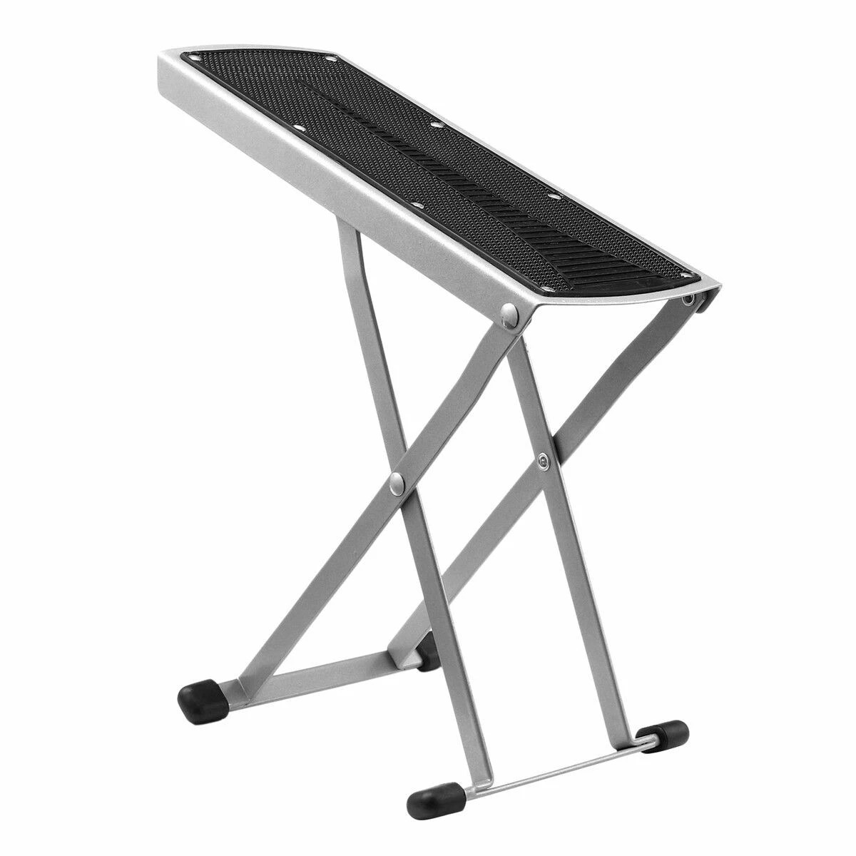 3 AUSWAY Pedicure Foot Rest Stool Adjustable Ergonomic Folding Footrest Footstool Stand Portable Nonslip Foldable Holder, 3 of 3