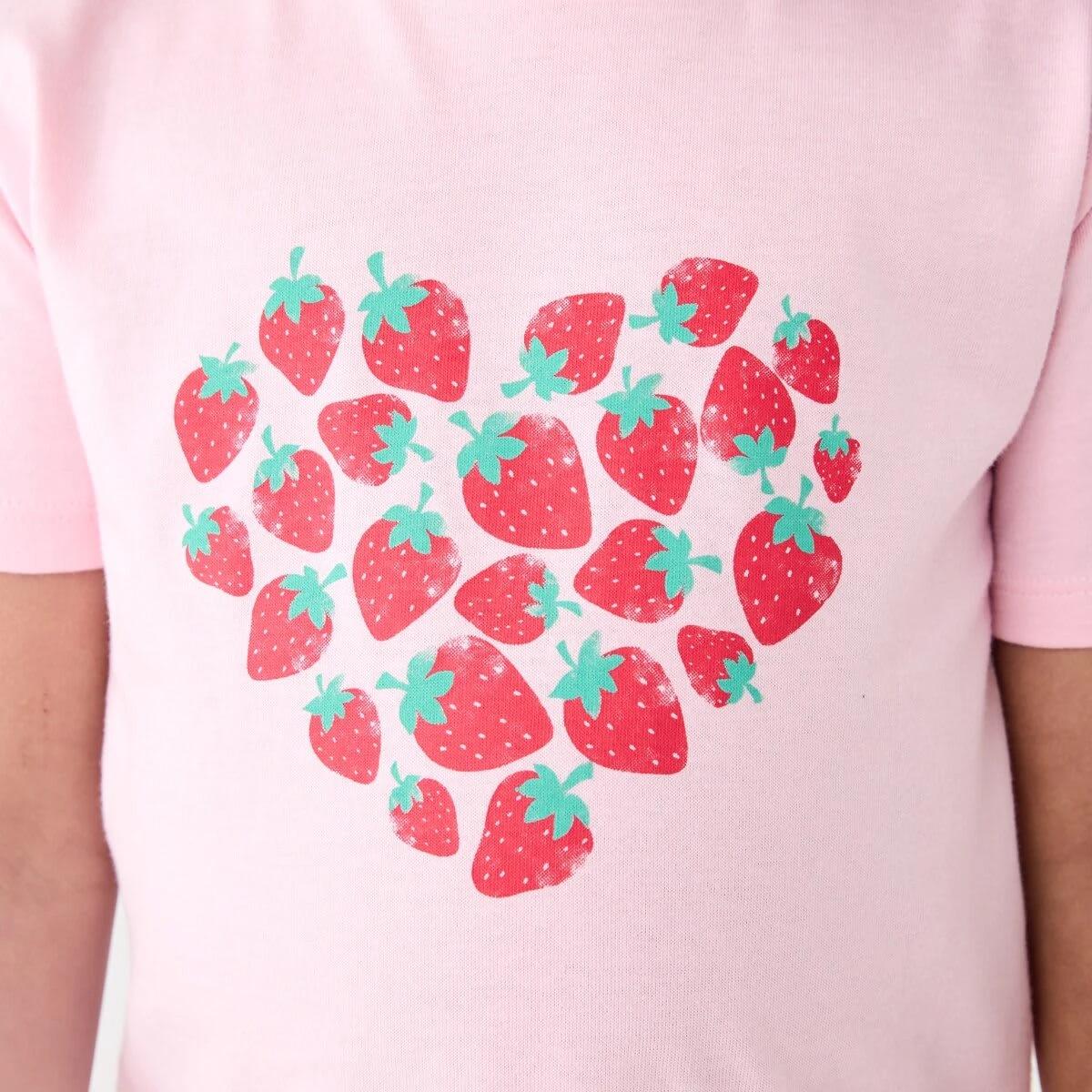 4 Print T-shirt Strawberry, 4 of 8