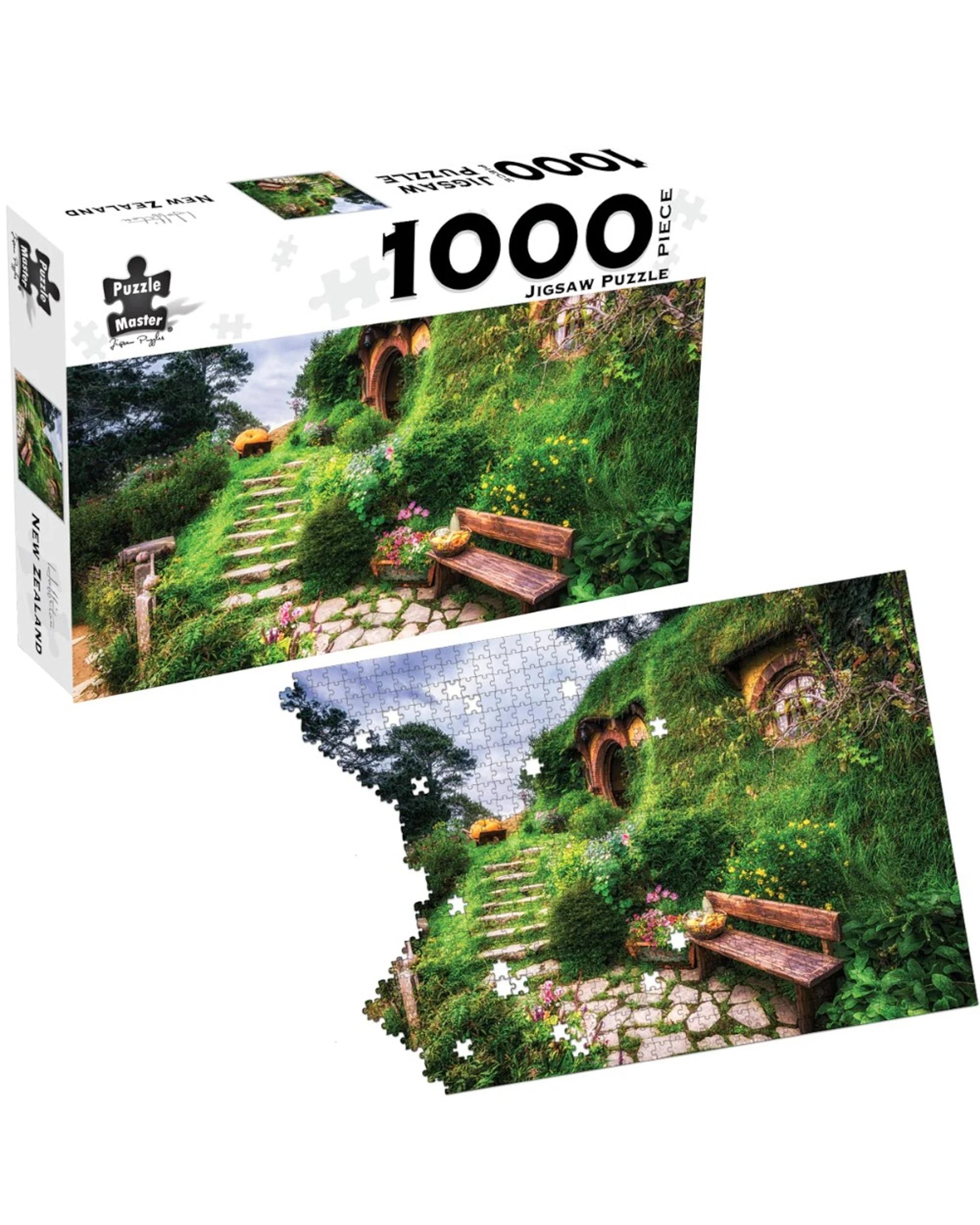 2 Puzzle Master Hobbiton 1000 Piece Jigsaw Puzzle, 2 of 4