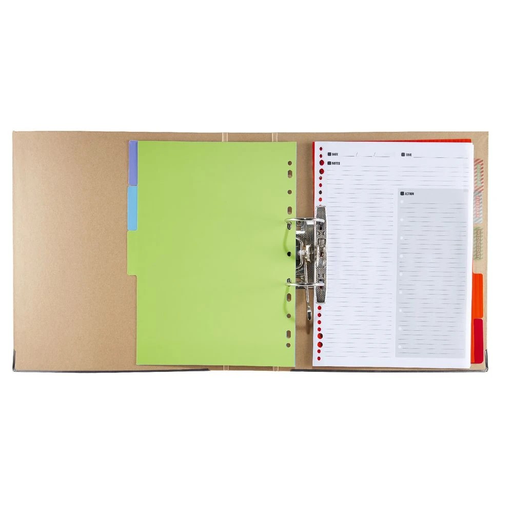 4 J.Burrows  A4 5 Tab Gloss Dividers, 4 of 4