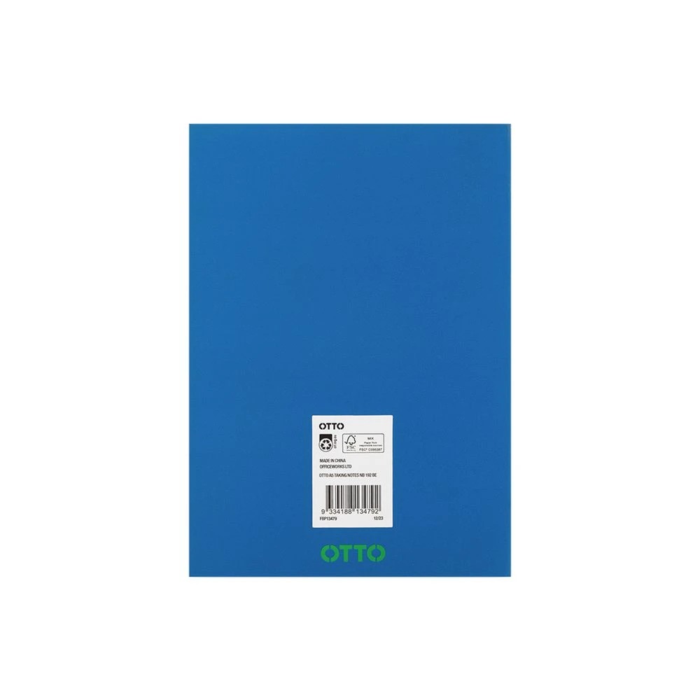 3 Otto A5 Taking Notes Journal 192 Page Blue, 3 of 3