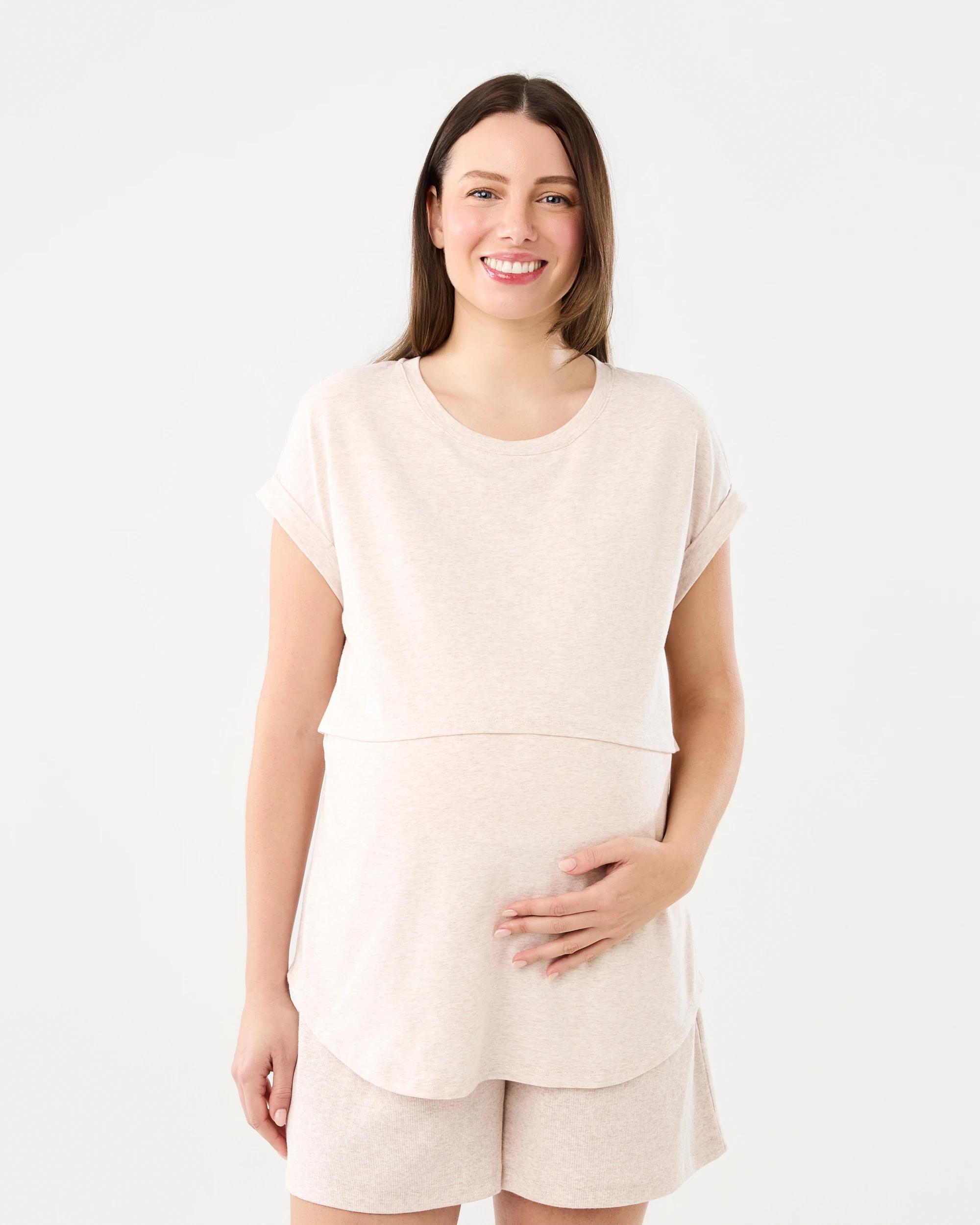 1 Maternity Lounge Set Soft Bge, 1 of 10