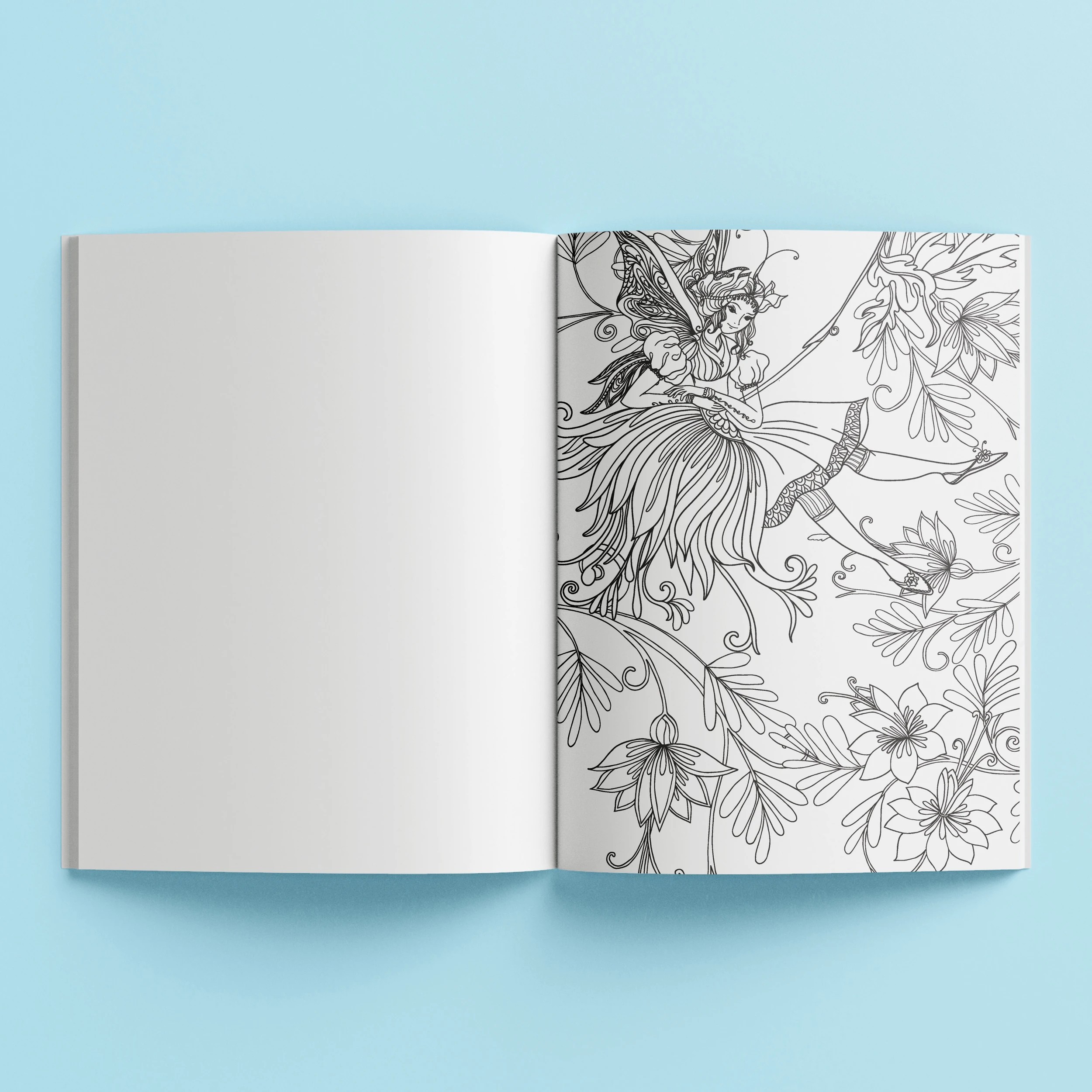 3 Mindwaves Calming Colouring: Mythical Creatures - Book, 3 of 5