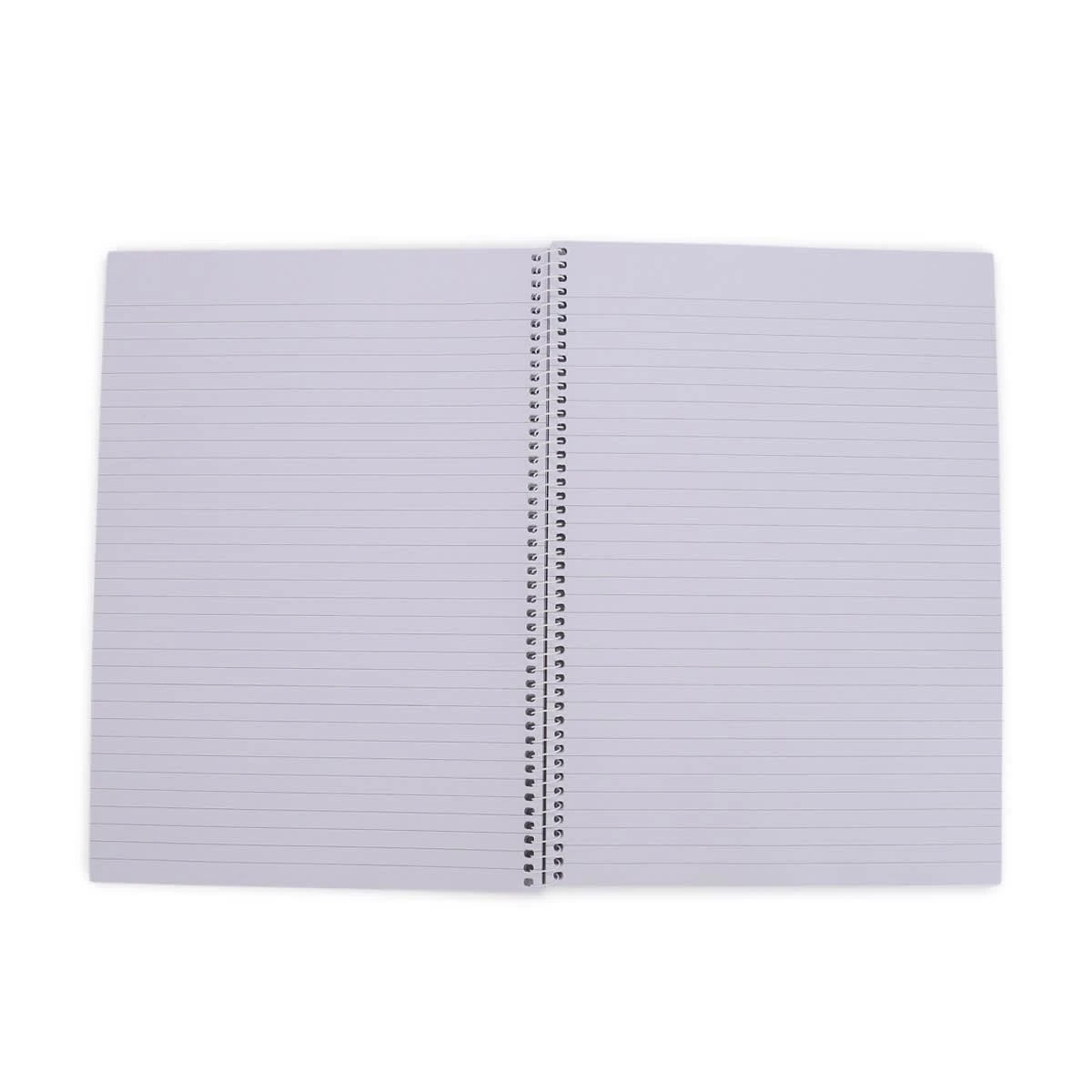 2 5 Pack 120 Page A4 Spiral Notebook - Black, 2 of 5