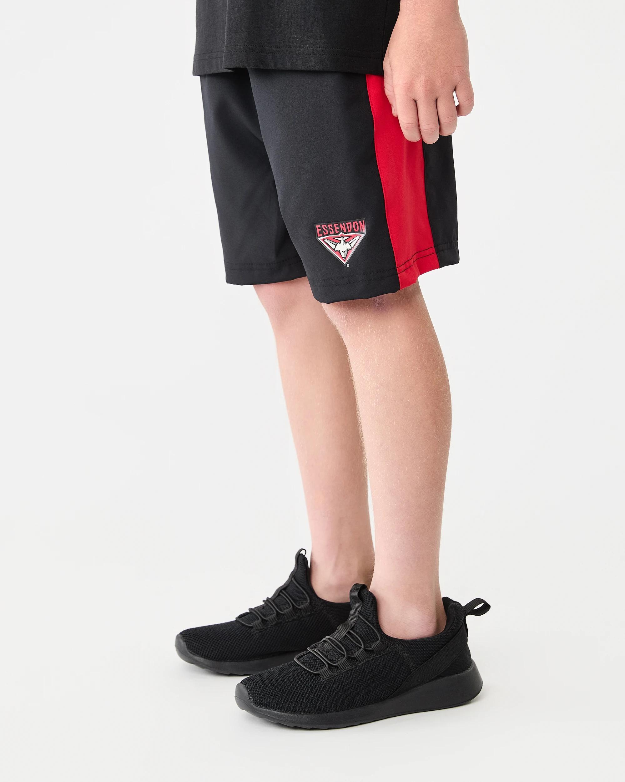 2 Official AFL Kids Shorts Essendon, 2 of 9