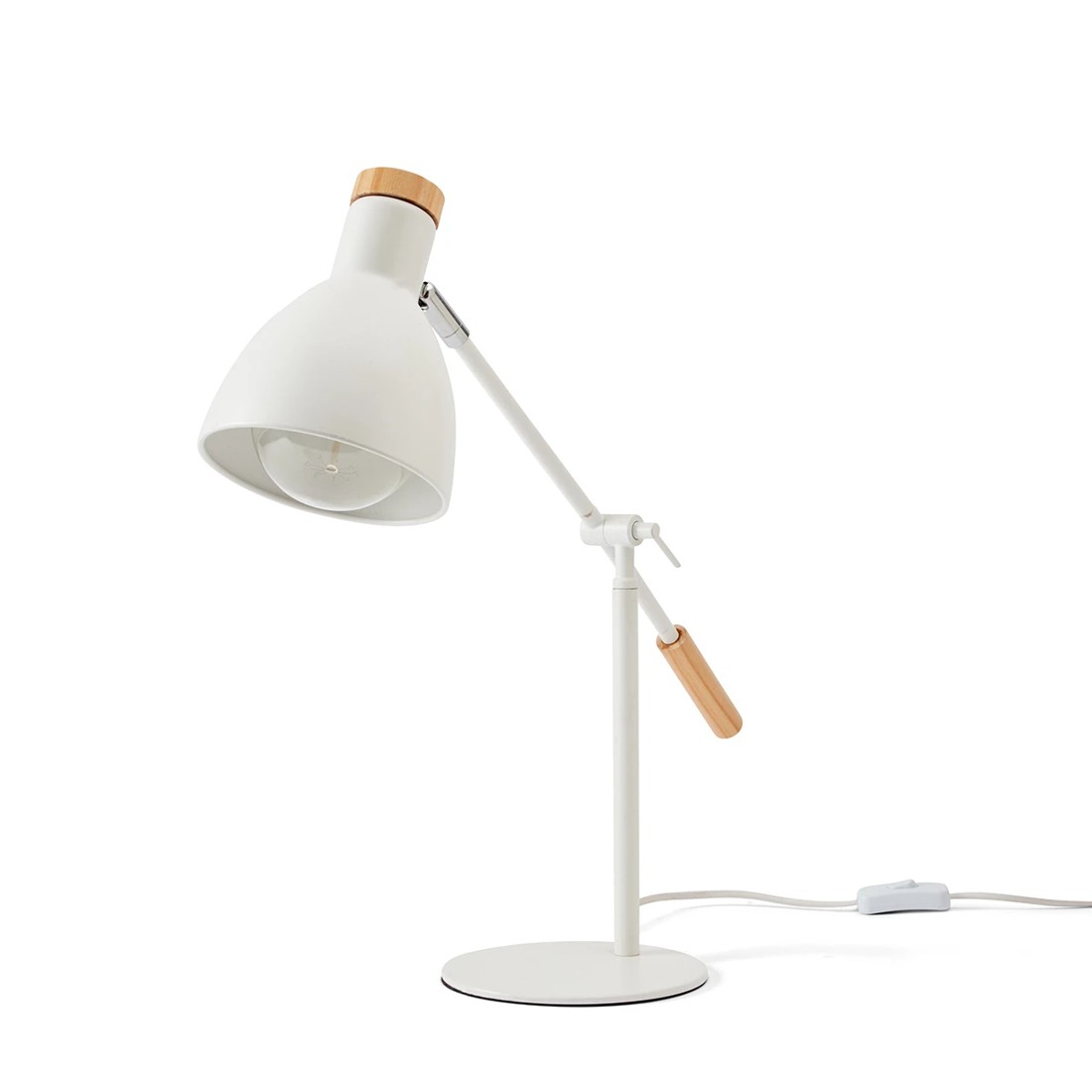 3 Cantilever Desk Lamp - White, 3 of 10