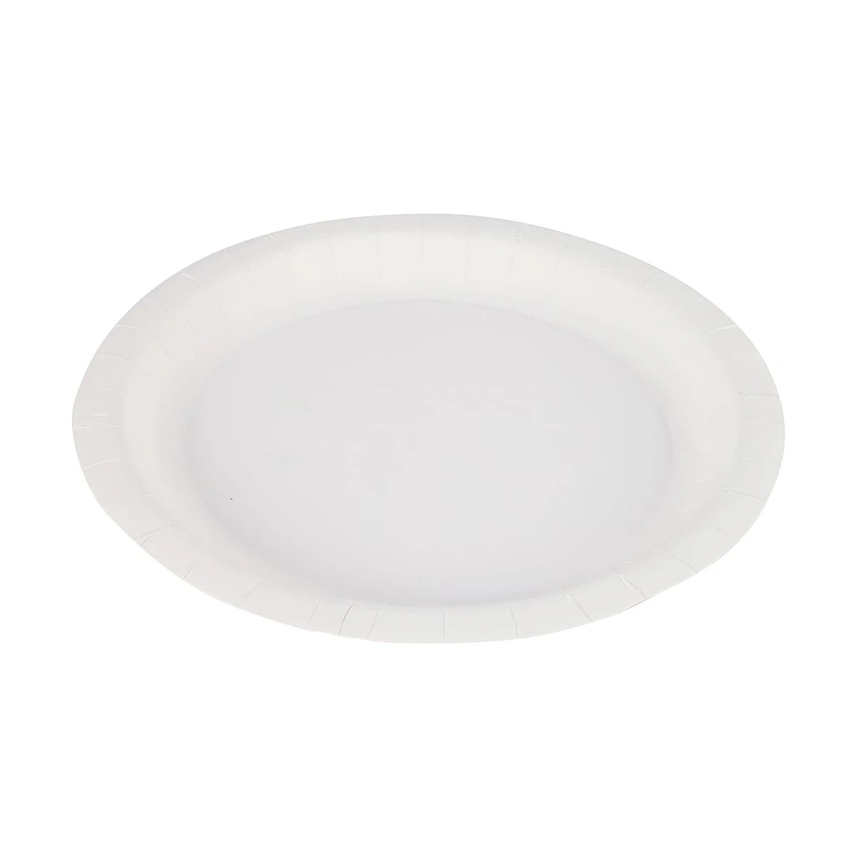 3 50 Piece White Round Paper Plates, 3 of 7