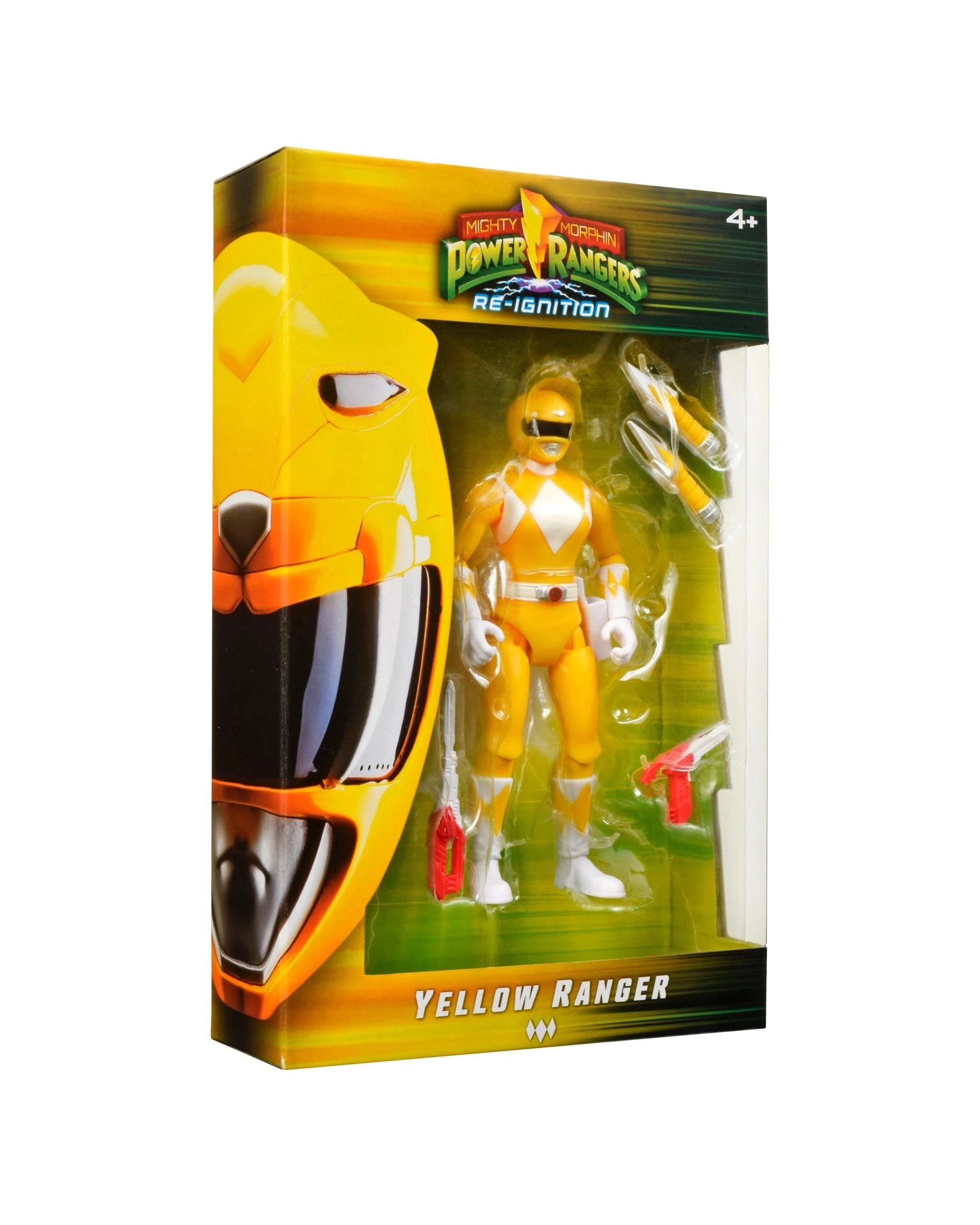 6 Mighty Morphin Power Rangers Re-Ignition 5.25 inch Basic Figure Collectors 6 Pack Action Figure Set, 6 of 10