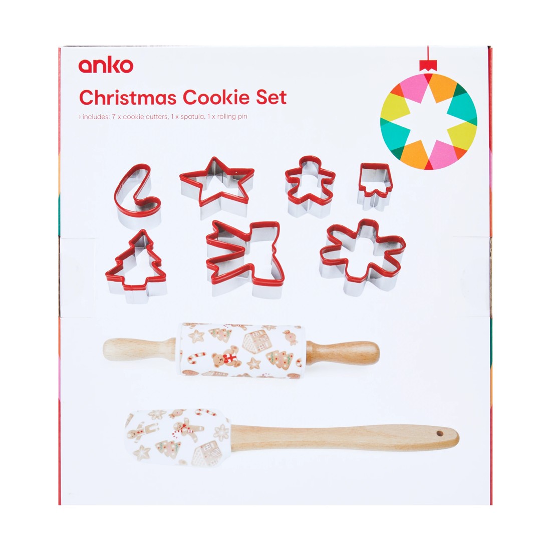 6 Christmas Cookie Set, 6 of 6