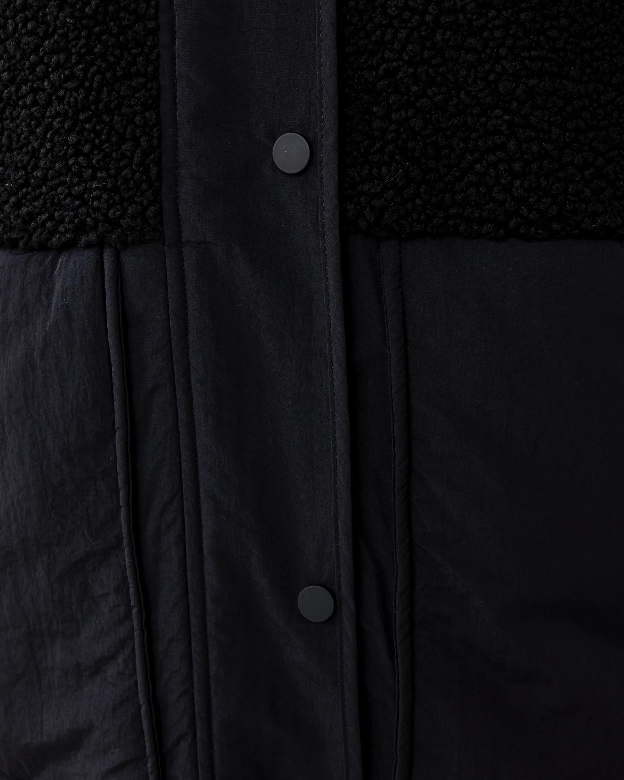 7 Curve Sherpa Jacket Black, 7 of 7