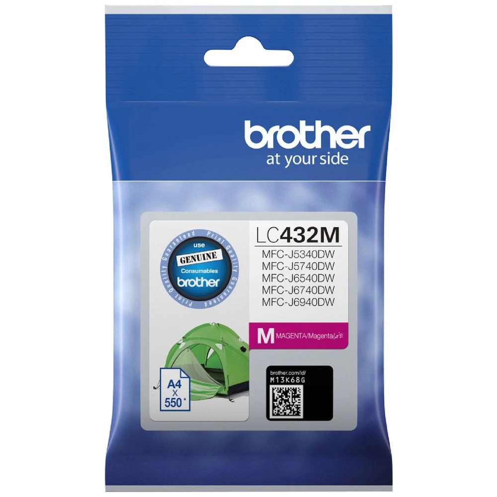1 Brother LC 432M Ink Cartridge Magenta, 1 of 1