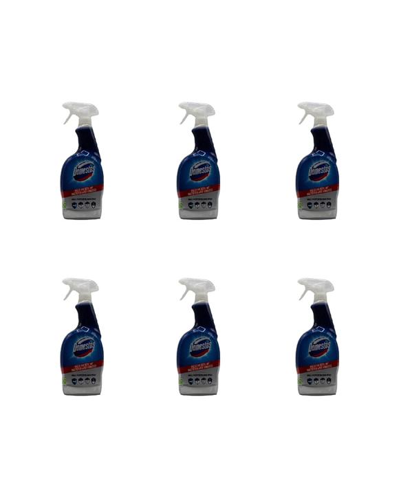 Domestos 6PK Purpose Bleach Home Cleaner Spray 700ml - Multi