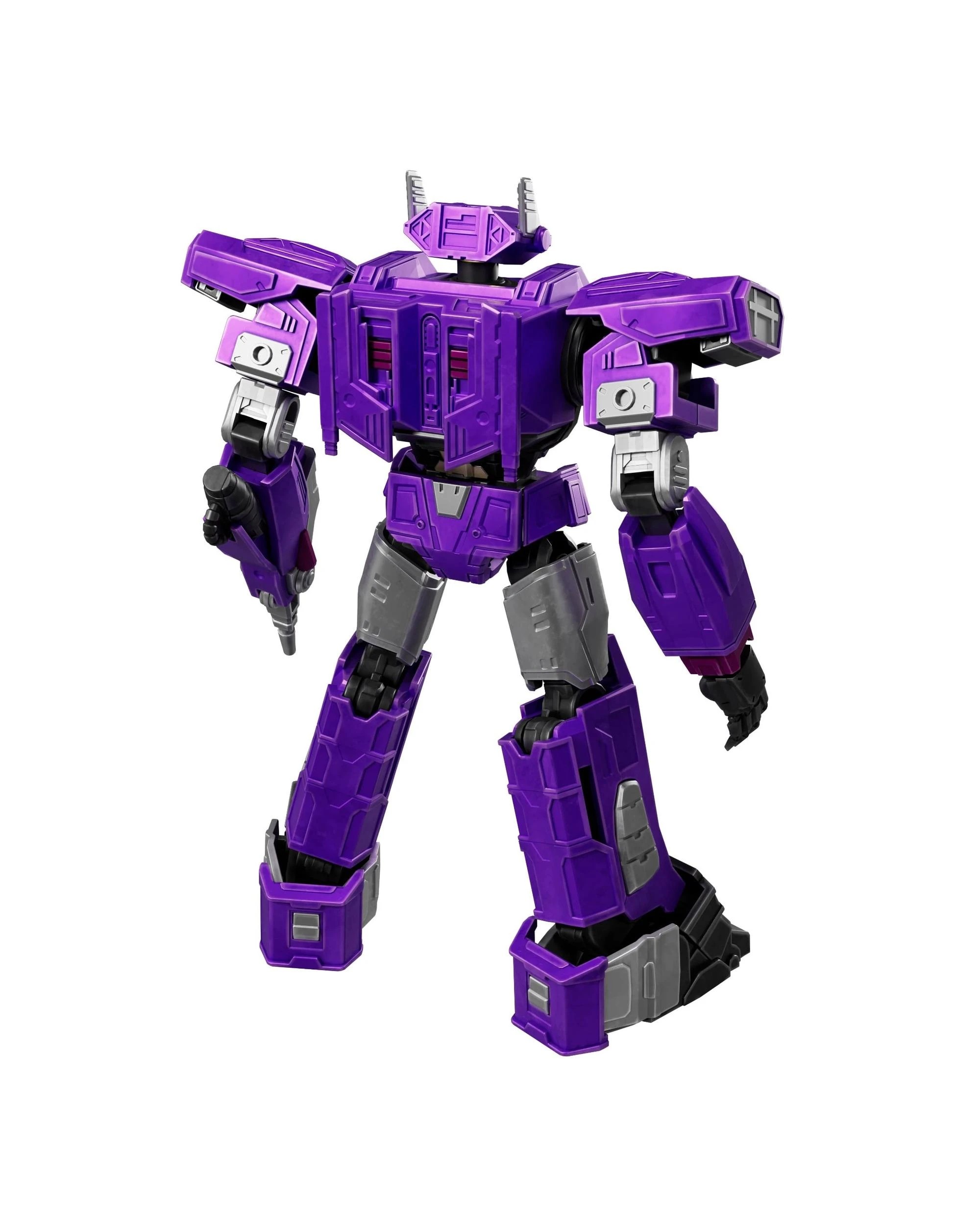 5 Blokees Transformers Classic Class 18 Shockwave Model Kit, 5 of 6