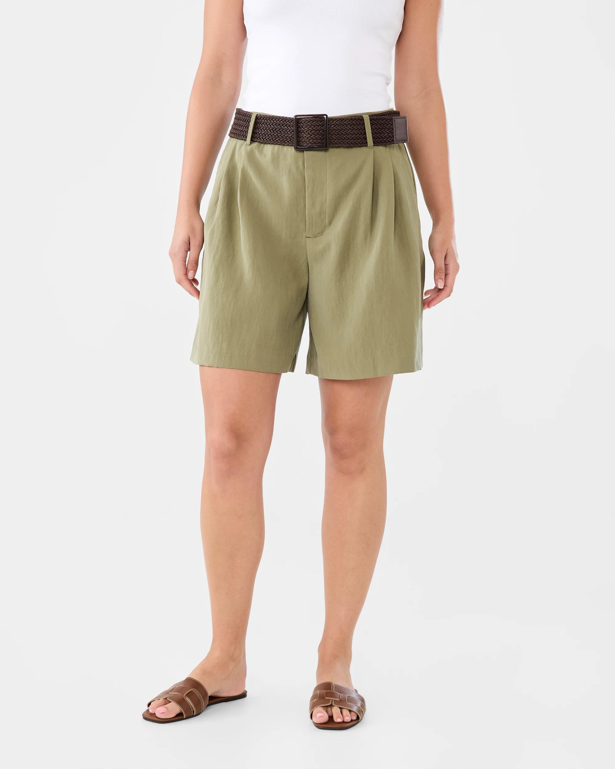 7 Belted Tailored Shorts Dress Sge, 7 of 7