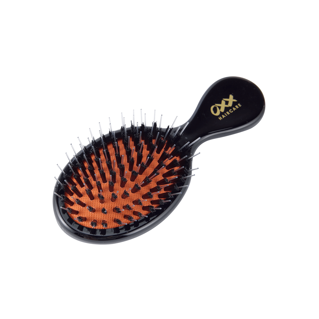 2 OXX Haircare Multi Bristle Brush - Black and Orange, 2 of 4