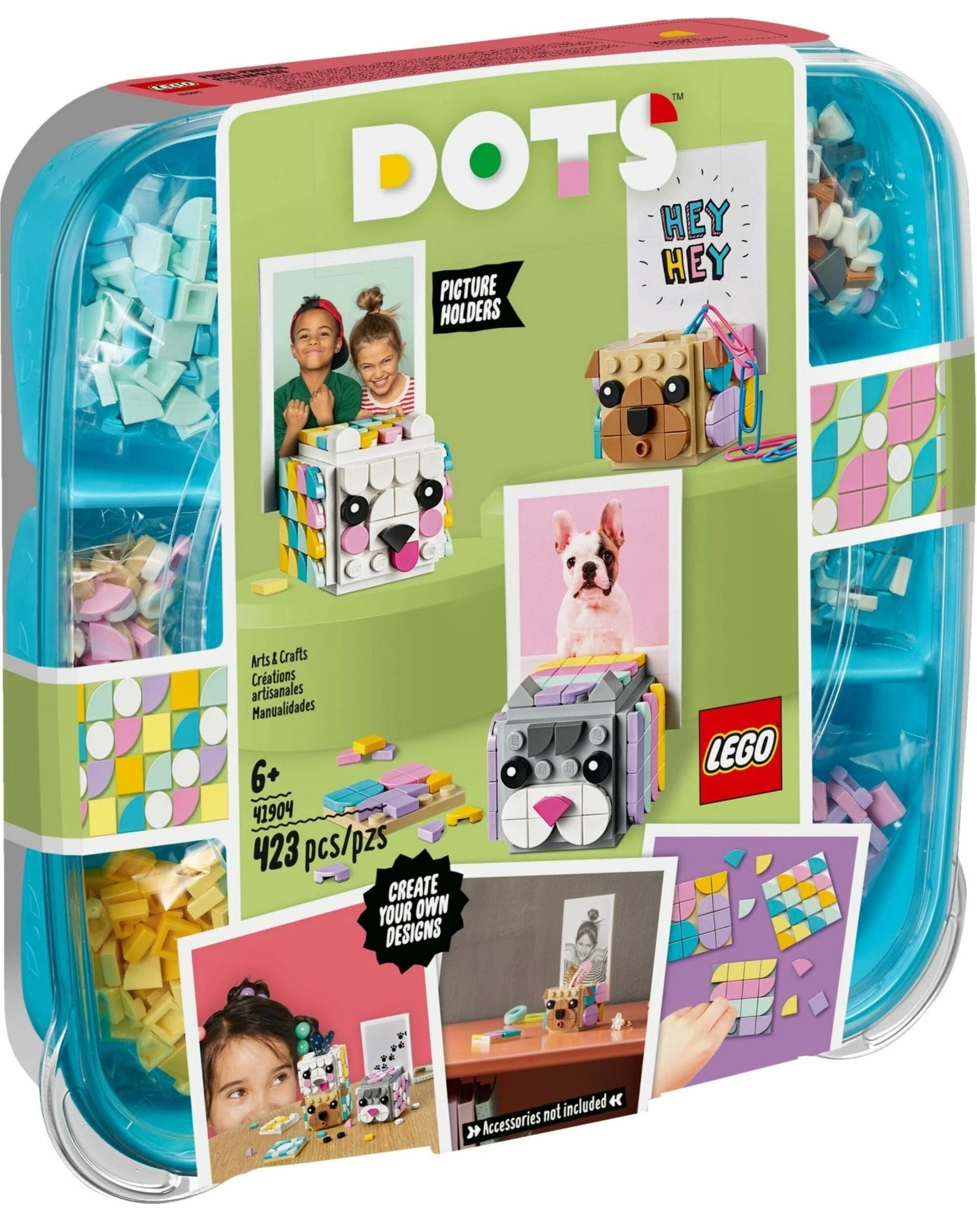 1 LEGO 41904 Animal Picture Holders | DIY Craft Cubes for Kids, 1 of 3