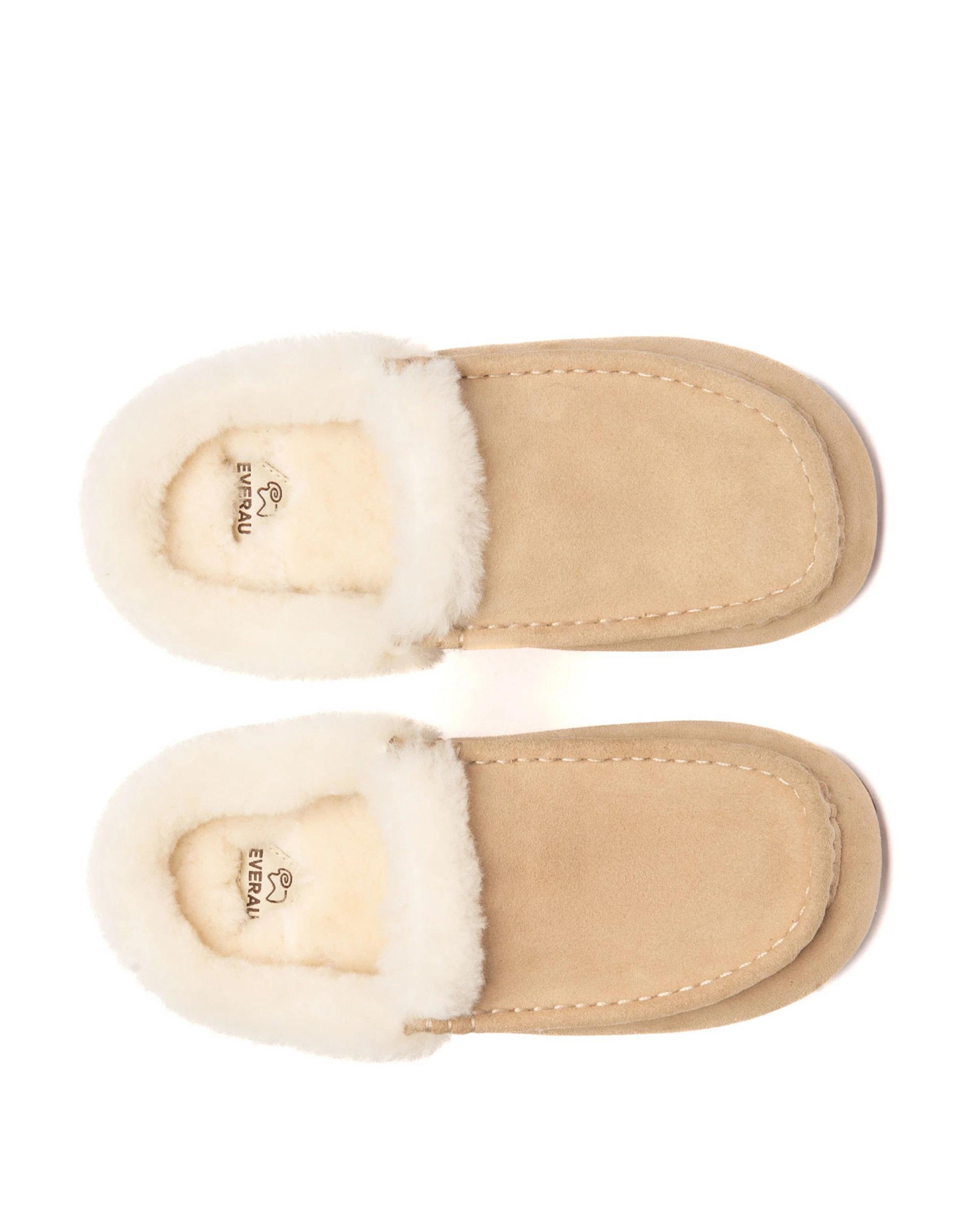 5 Everau Womens Creago Moccasins SAND, 5 of 5