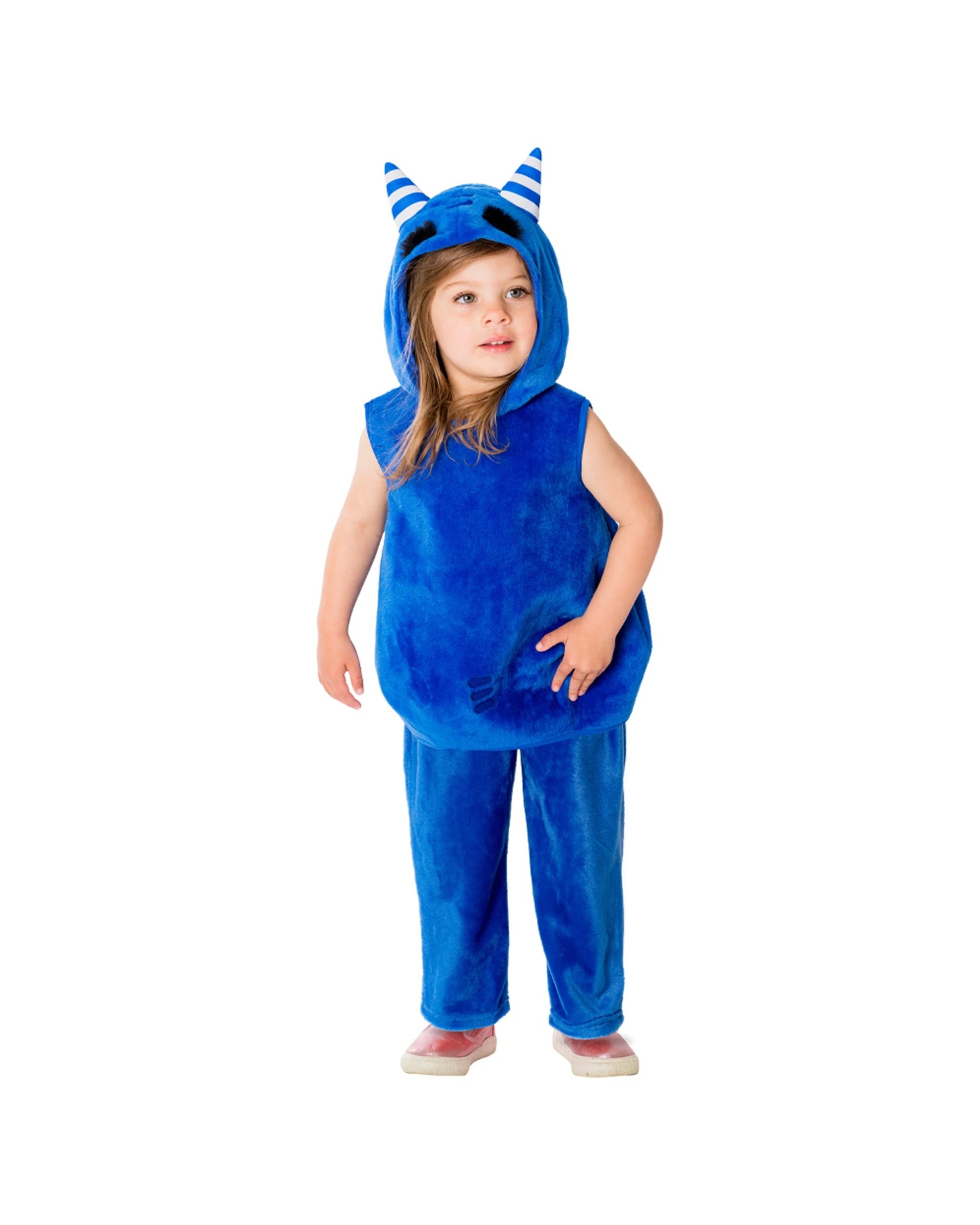 1 Rubies Pogo Oddbods Unisex Dress Up Costume Size Toddler - Blue, 1 of 3